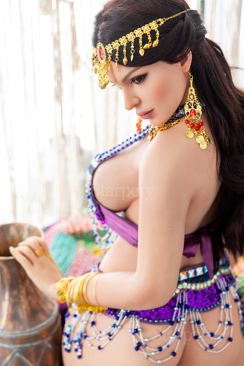 Jameela seksa lelle (Starpery 165 cm G-kauss TPE + silikons)