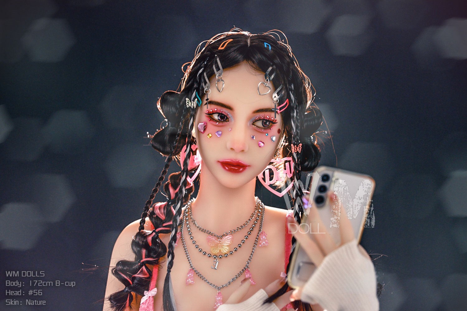 Seksa lelle Lavinija (WM-Doll 172 cm B-Cup #56 TPE)