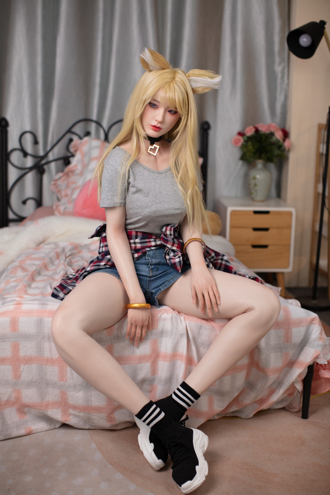 Seksa lelle Lia (Starpery 171 cm D-kauss TPE + silikons)