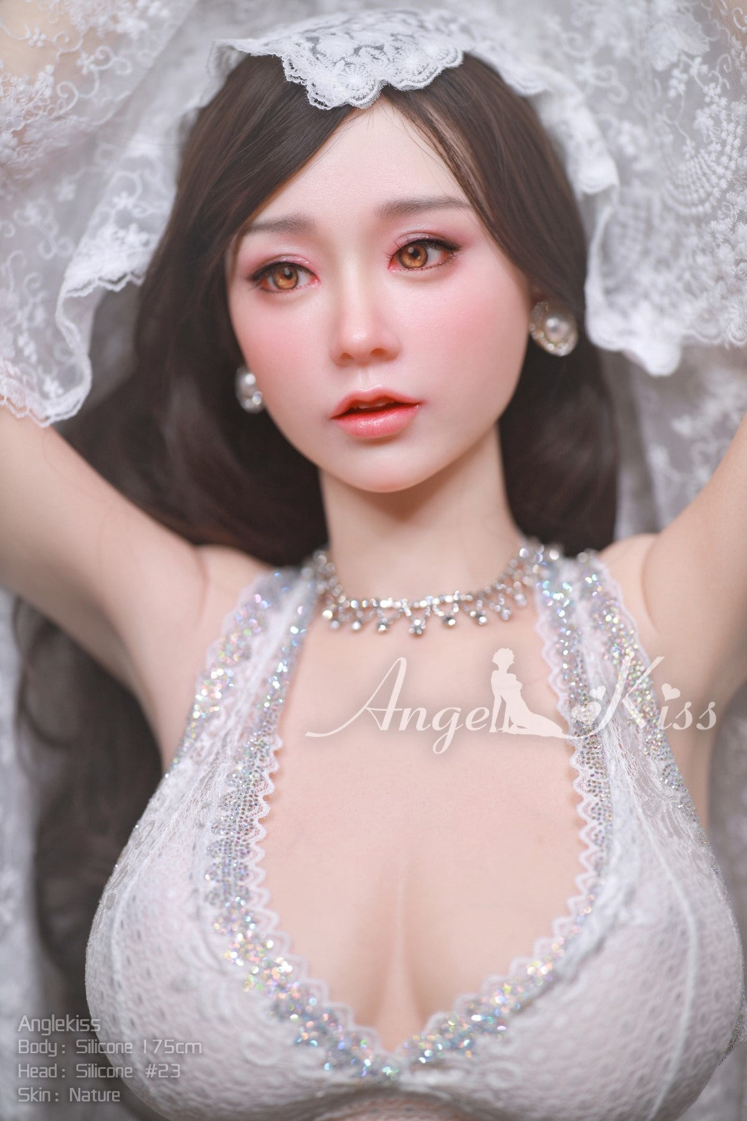 Mičiko seksa lelle (AK-Doll 175 cm D-Cup LS#23 silikona)