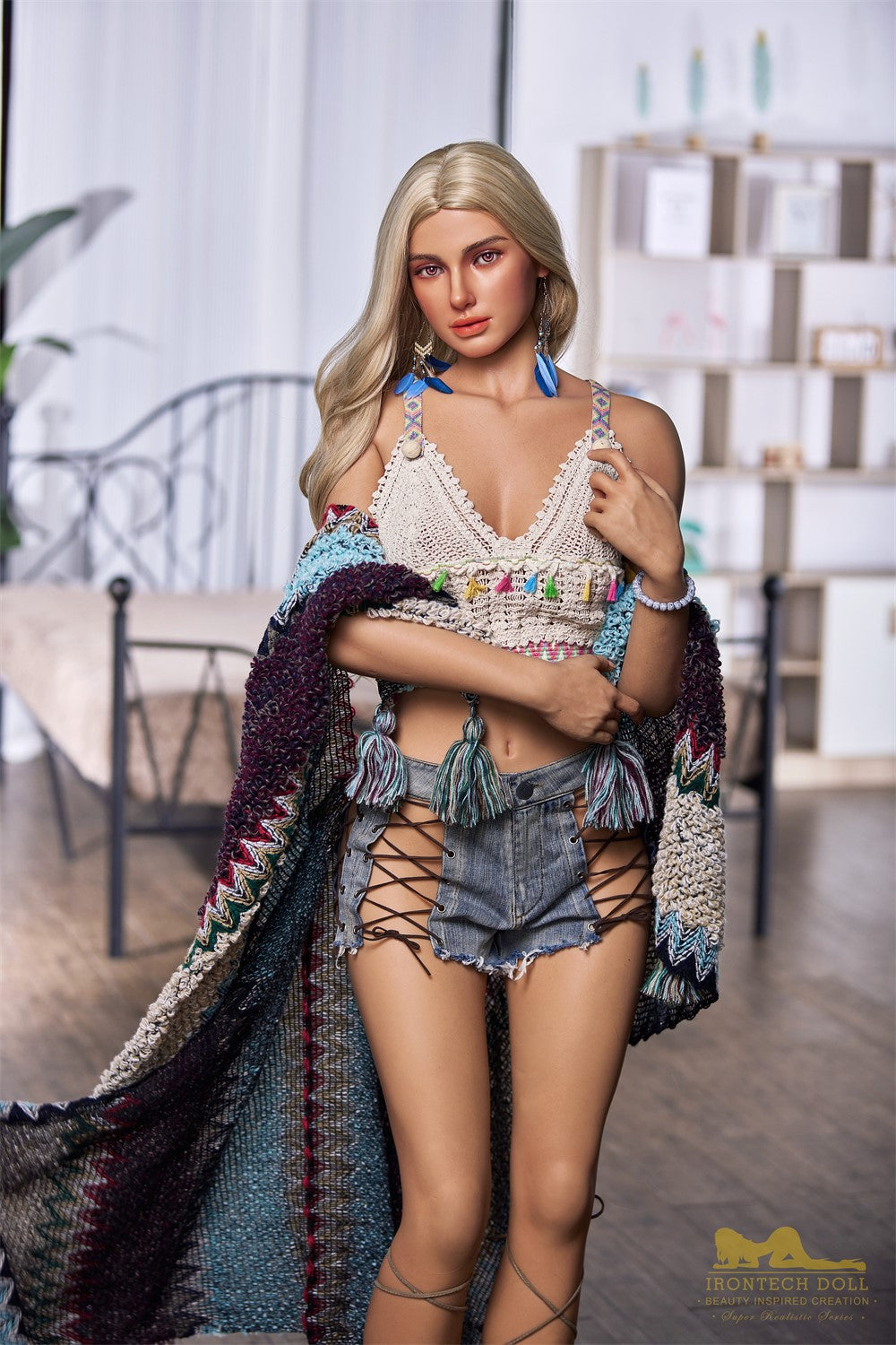 Seksa lelle Malina (Irontech Doll 168 cm B-Cup S17 silikona)