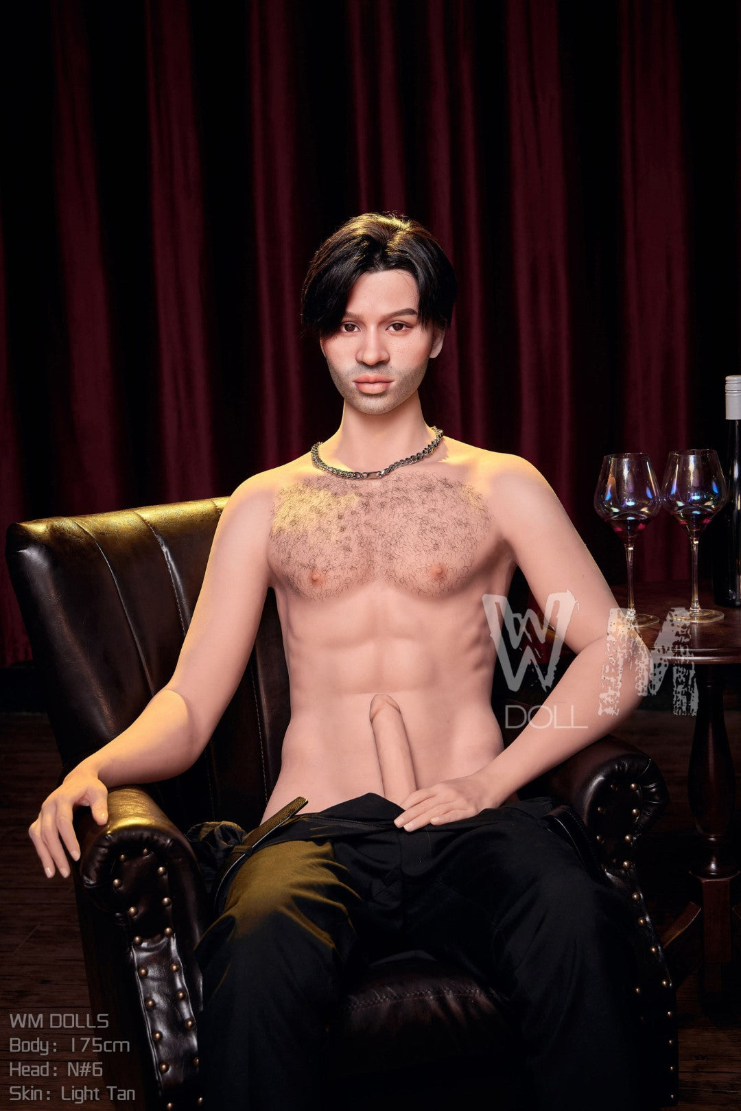 Cita vīriešu dzimuma lelle (WM-Doll 175 cm # N6 TPE)