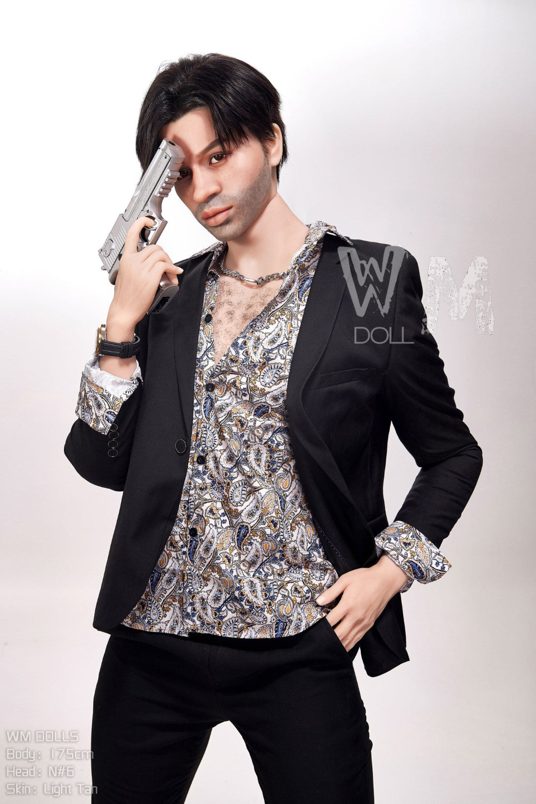 Cita vīriešu dzimuma lelle (WM-Doll 175 cm # N6 TPE)