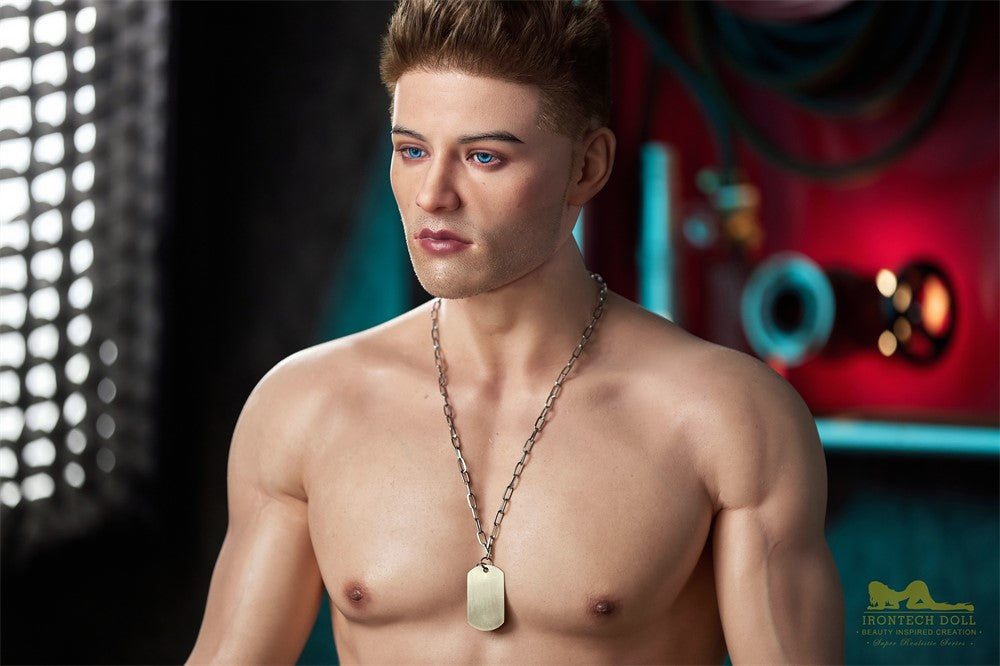 Džonijs vīriešu dzimuma lelle (Irontech Doll 176 cm M4 silikons)