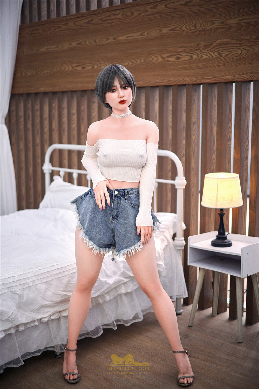 Seksa lelle Sakura (Irontech Doll 152 cm A-Cup S10 silikona)