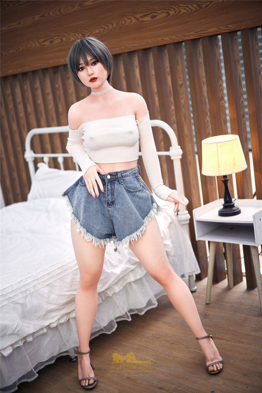 Seksa lelle Sakura (Irontech Doll 152 cm A-Cup S10 silikona)