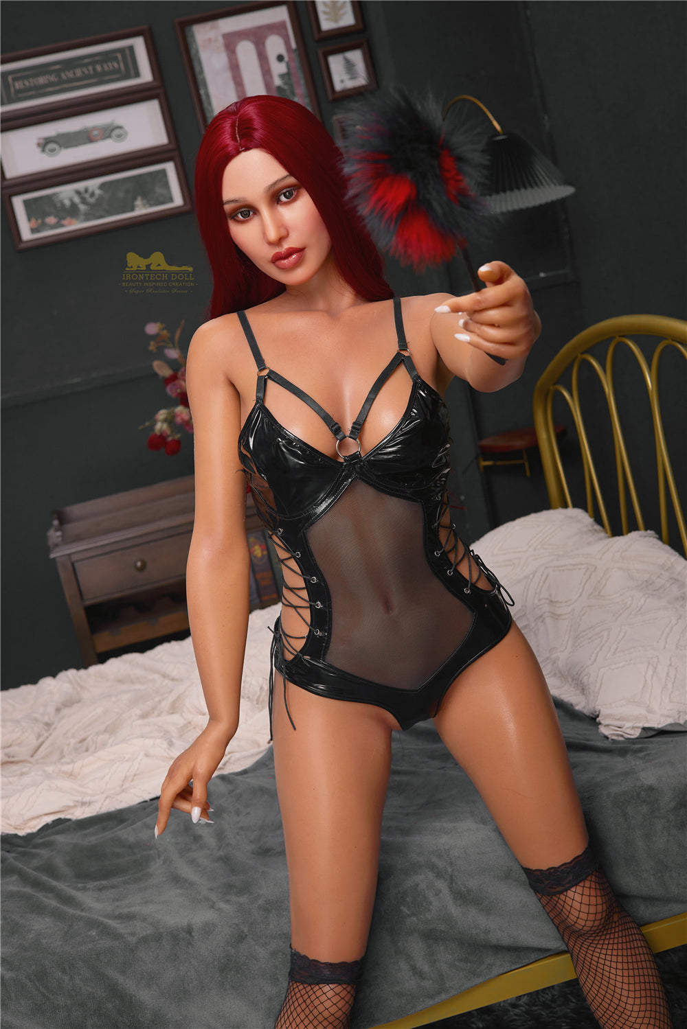 Pērļu seksa lelle (Irontech Doll 168 cm B-Cup S19 silikons)