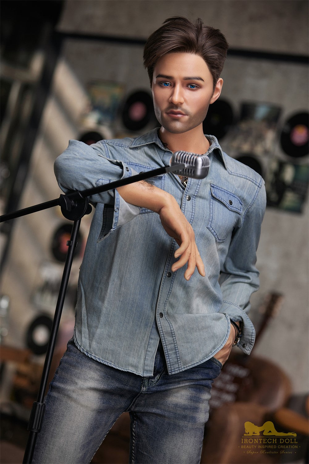 Stīvs vīriešu dzimuma lelle (Irontech Doll 170 cm M4 silikons)