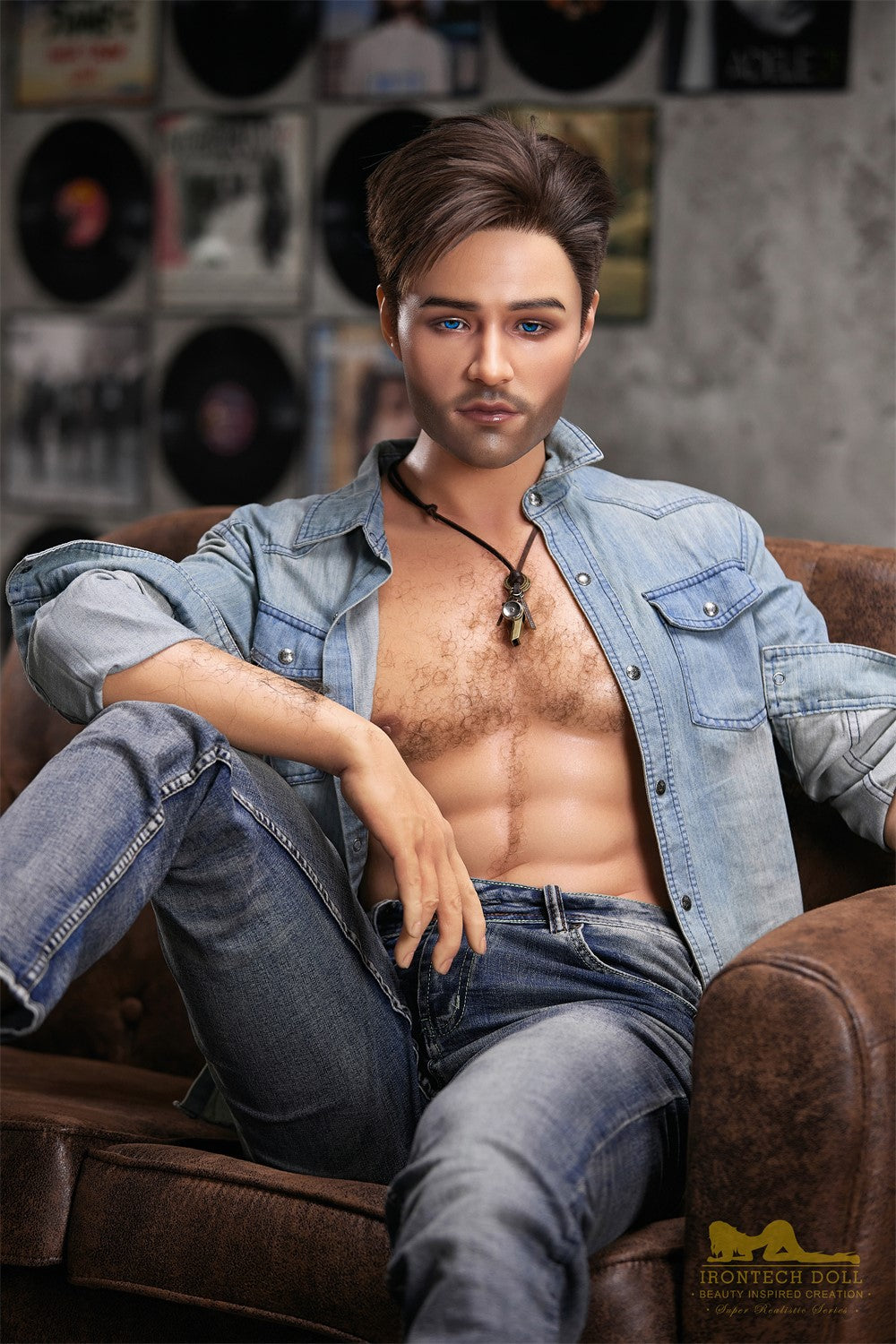 Stīvs vīriešu dzimuma lelle (Irontech Doll 170 cm M4 silikons)
