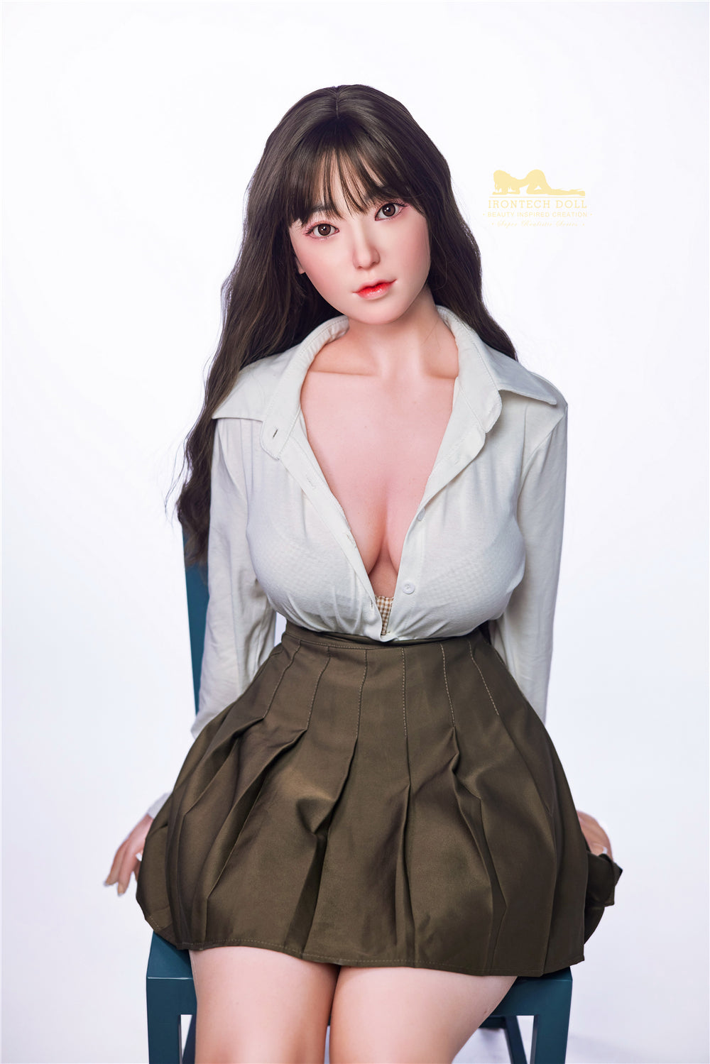 Miku seksa lelle (Irontech Doll 153 cm E-Kupa S14 silikons)
