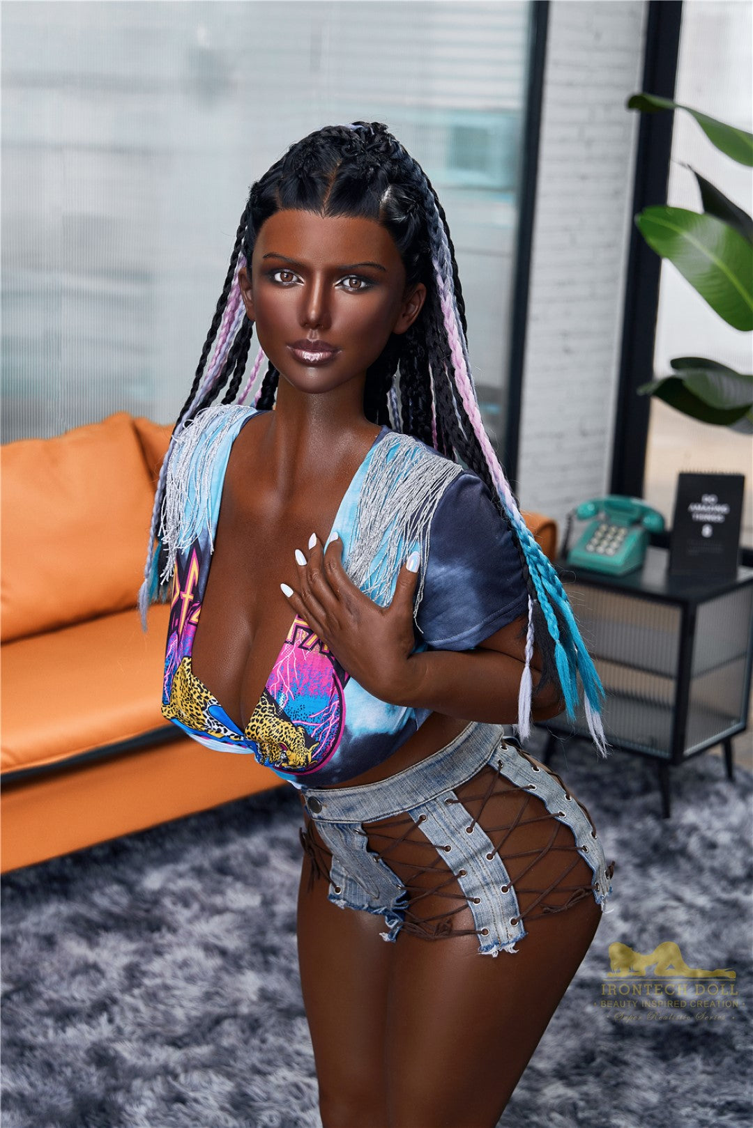Indigo seksa lelle (Irontech Doll 160 cm H-Cup S13 silikona)