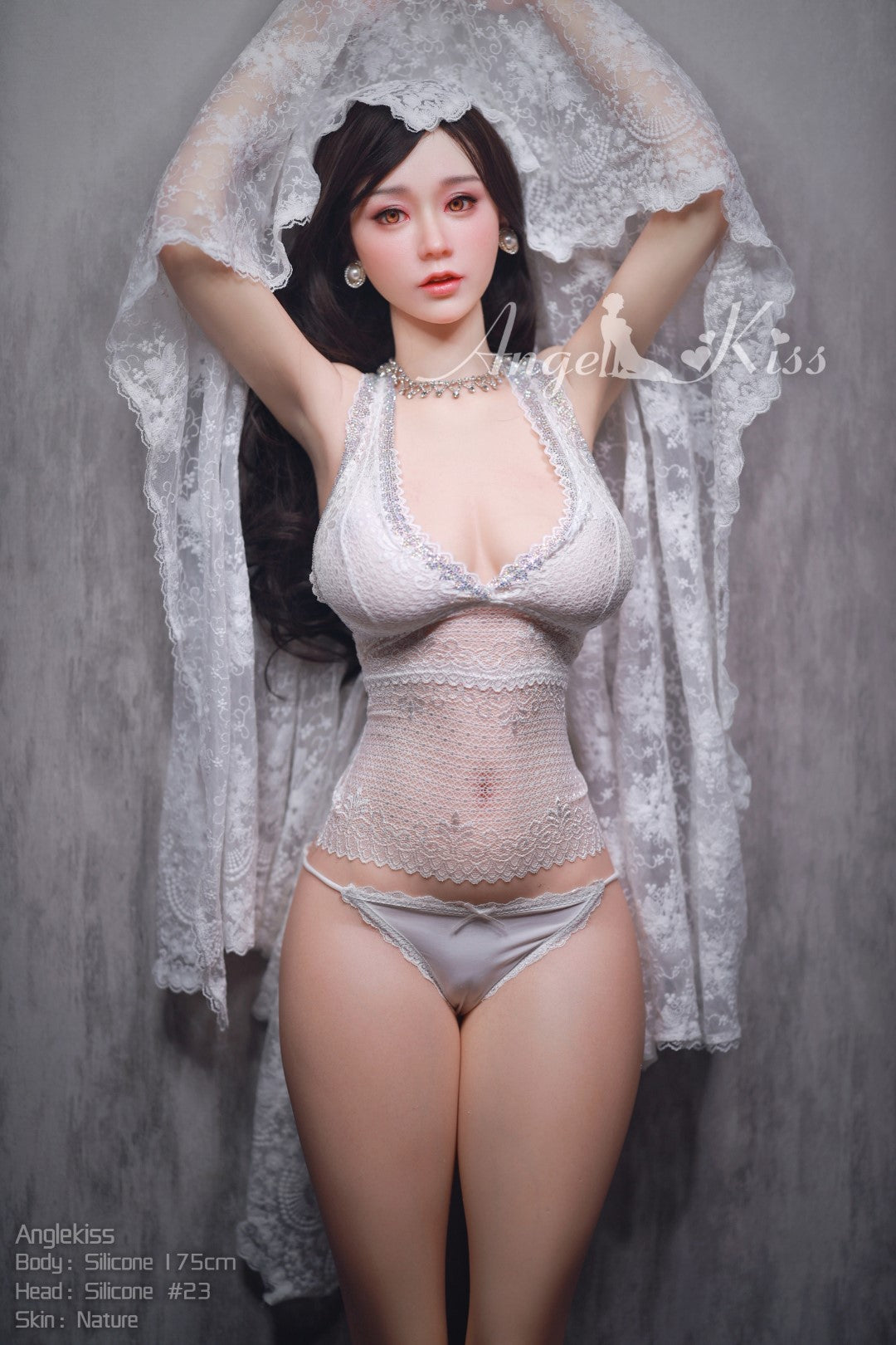 Mičiko seksa lelle (AK-Doll 175 cm D-Cup LS#23 silikona)