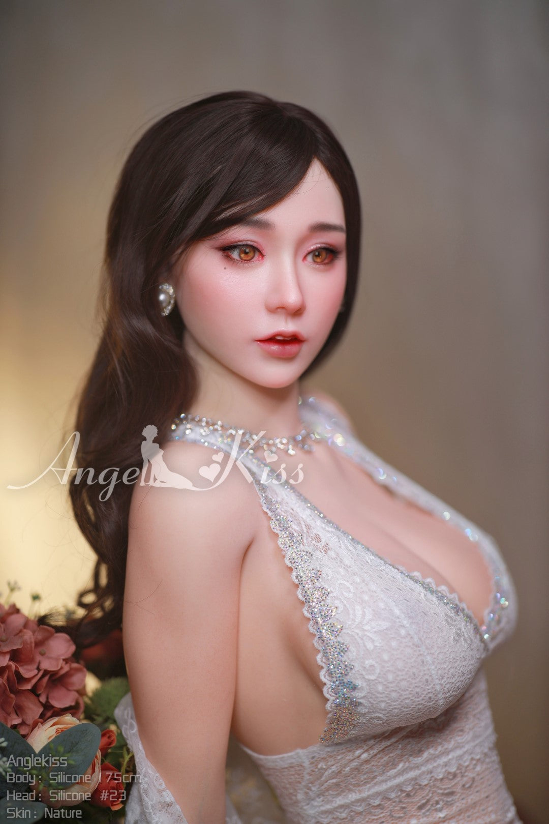 Mičiko seksa lelle (AK-Doll 175 cm D-Cup LS#23 silikona)