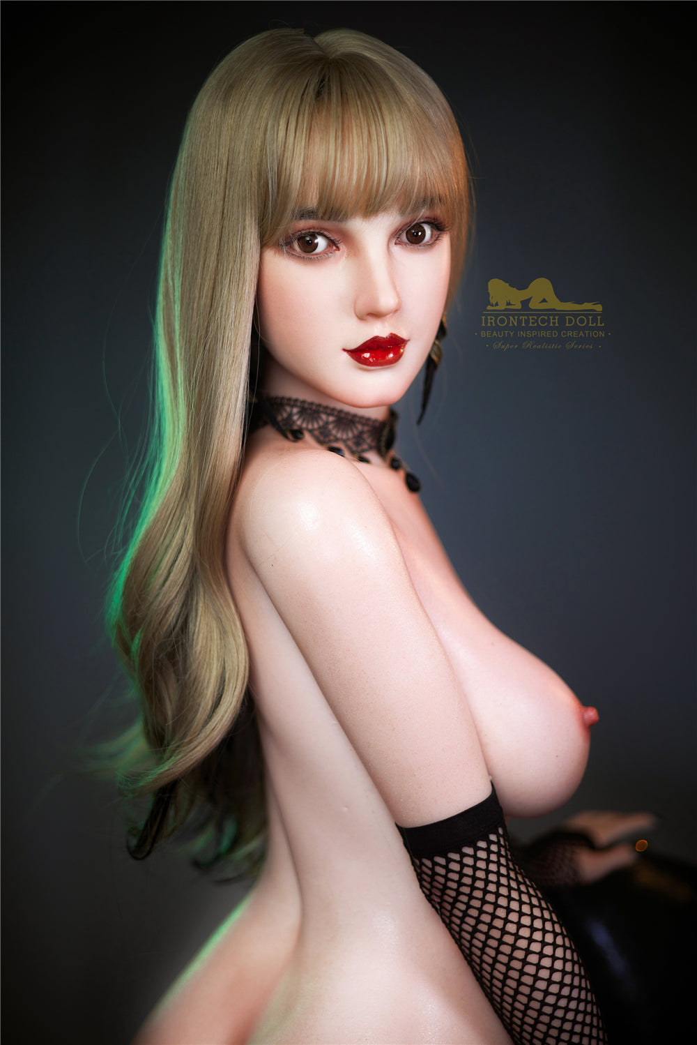 Ķiršu seksa lelle (Irontech Doll 153 cm E-Kupa S9 silikons)