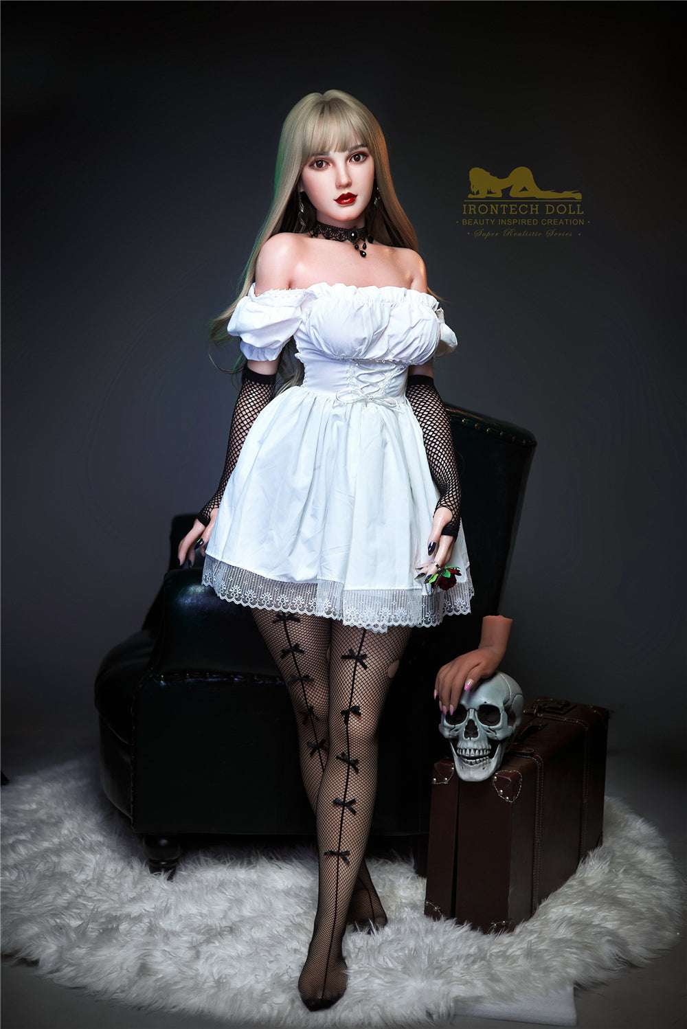 Ķiršu seksa lelle (Irontech Doll 153 cm E-Kupa S9 silikons)