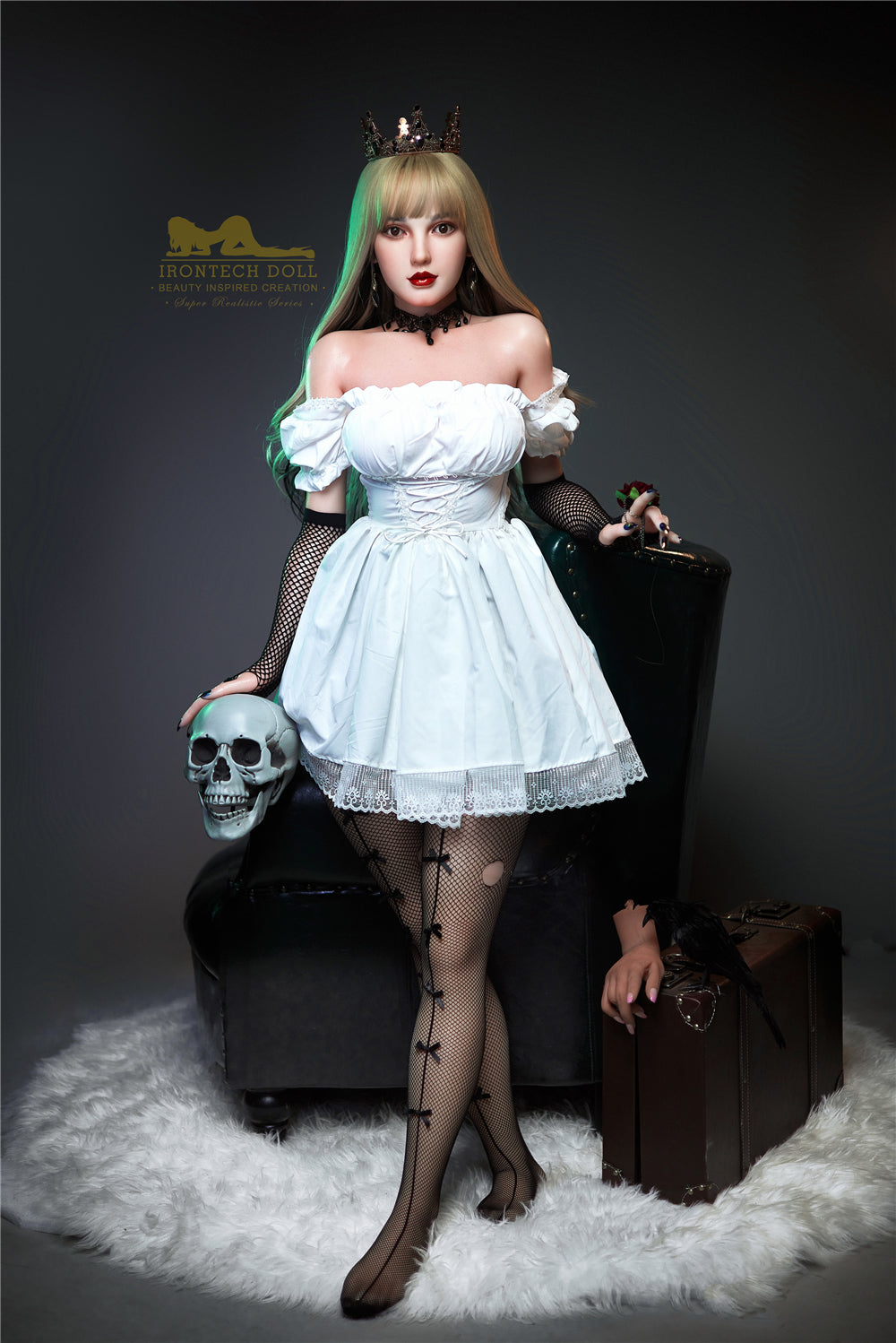 Ķiršu seksa lelle (Irontech Doll 153 cm E-Kupa S9 silikons)