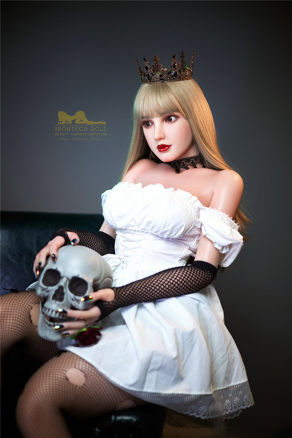 Ķiršu seksa lelle (Irontech Doll 153 cm E-Kupa S9 silikons)