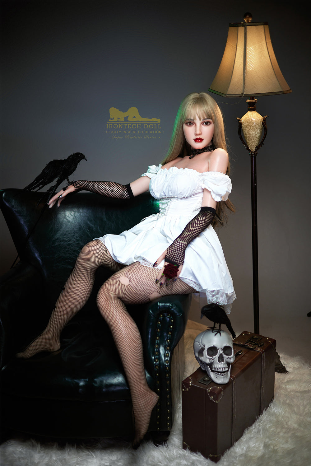 Ķiršu seksa lelle (Irontech Doll 153 cm E-Kupa S9 silikons)