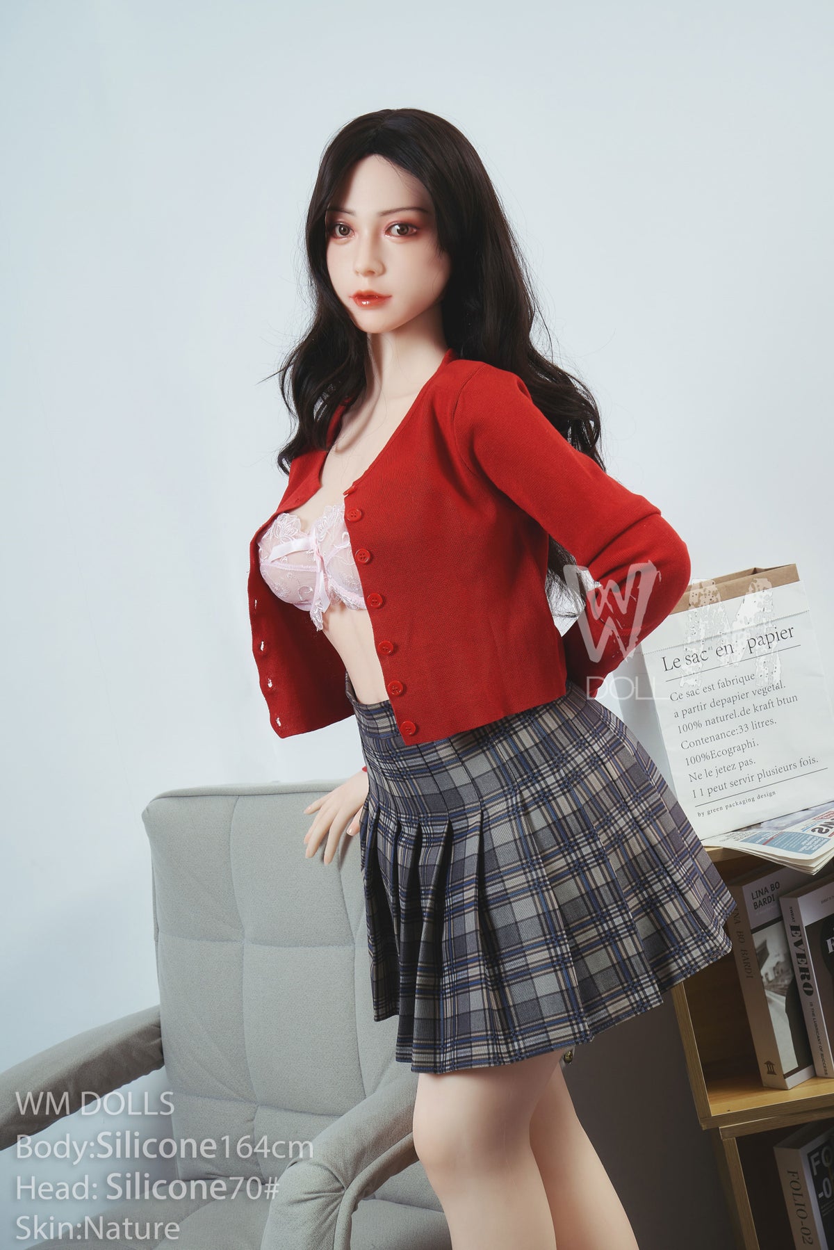 Suzuki seksa lelle (WM-Doll 164 cm D-Cup silikona Nr. 70)