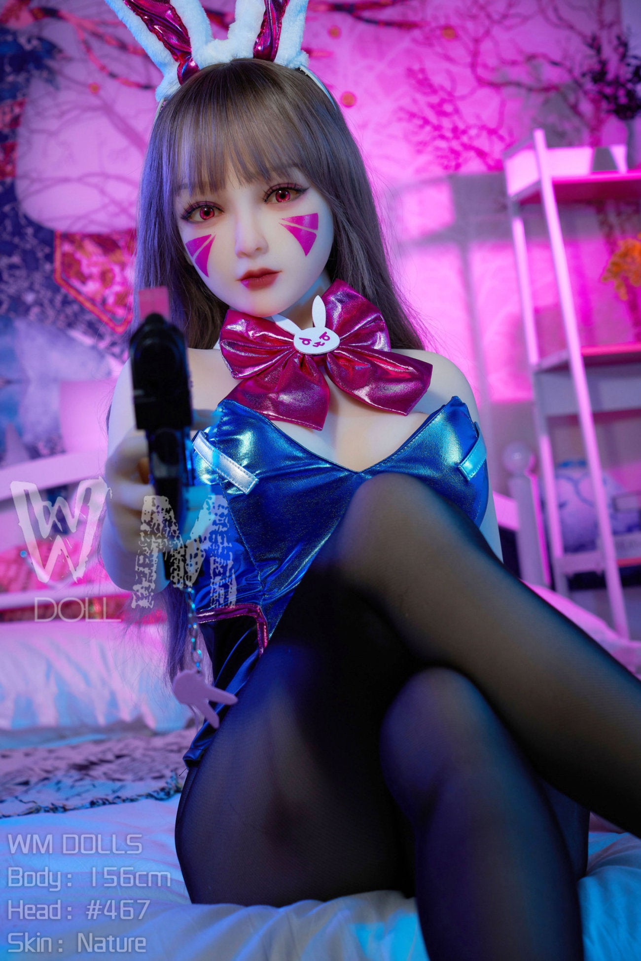 D.Va Sex Doll (WM-Doll 156 cm C-Cup #467 TPE)