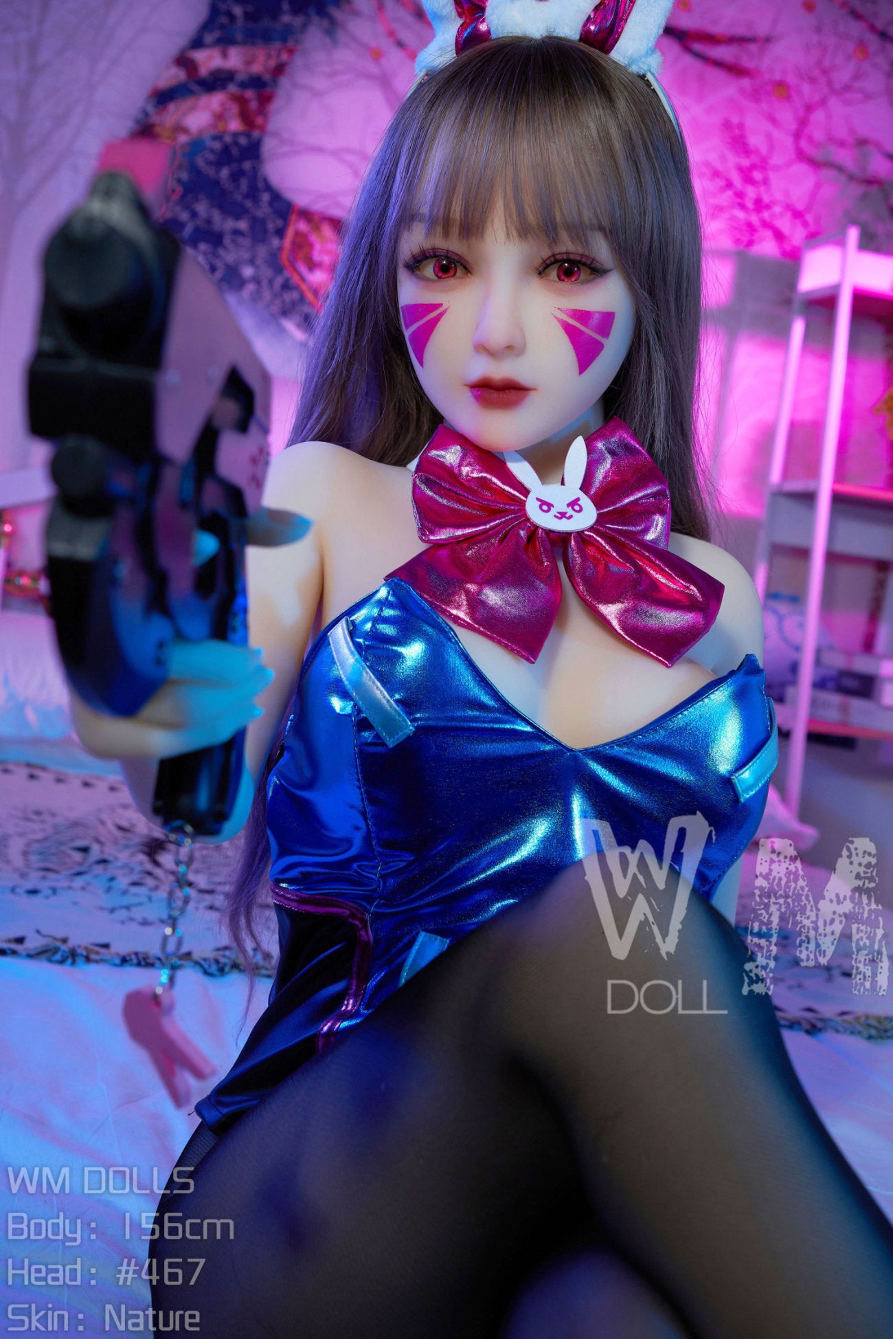 D.Va Sex Doll (WM-Doll 156 cm C-Cup #467 TPE)