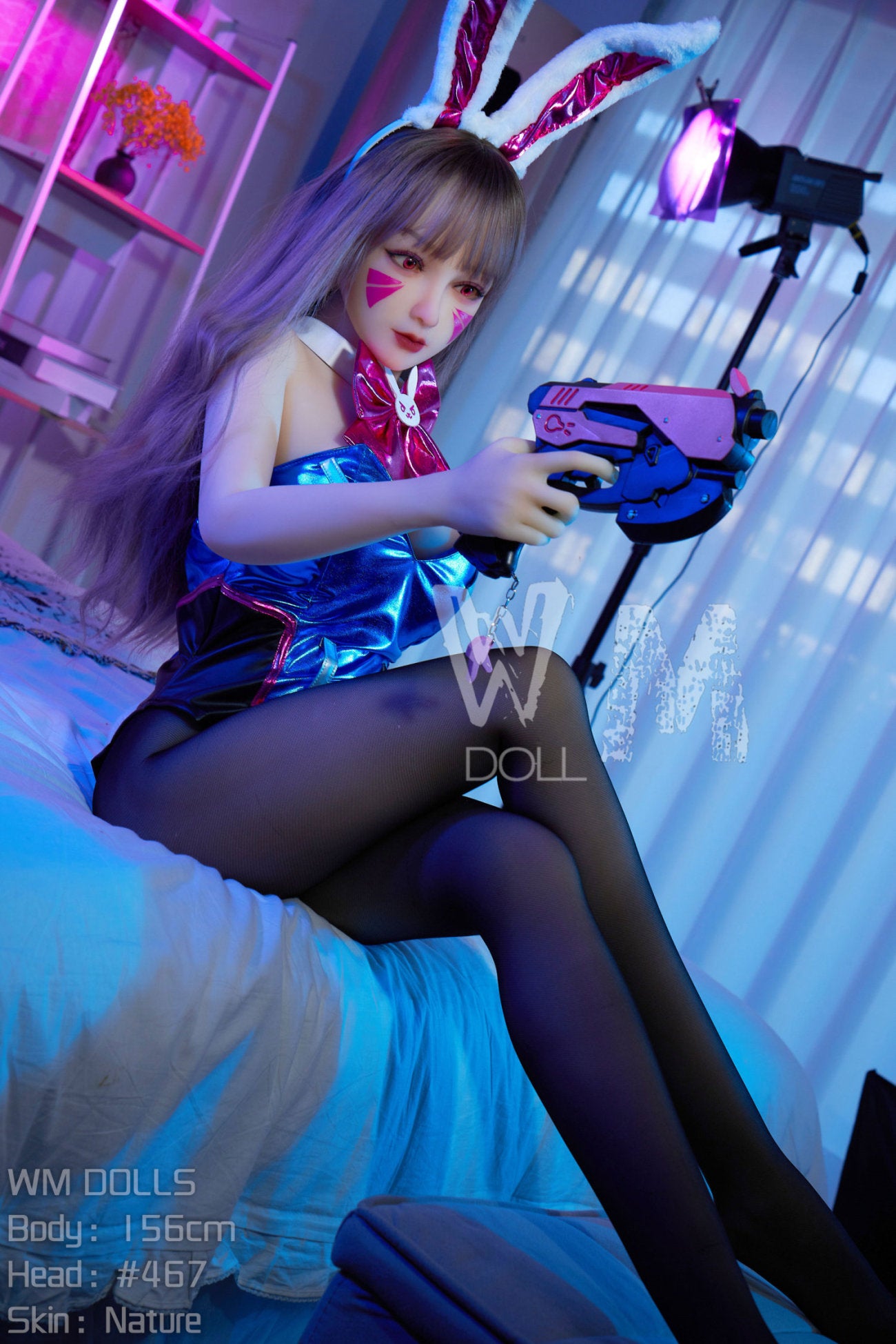 D.Va Sex Doll (WM-Doll 156 cm C-Cup #467 TPE)