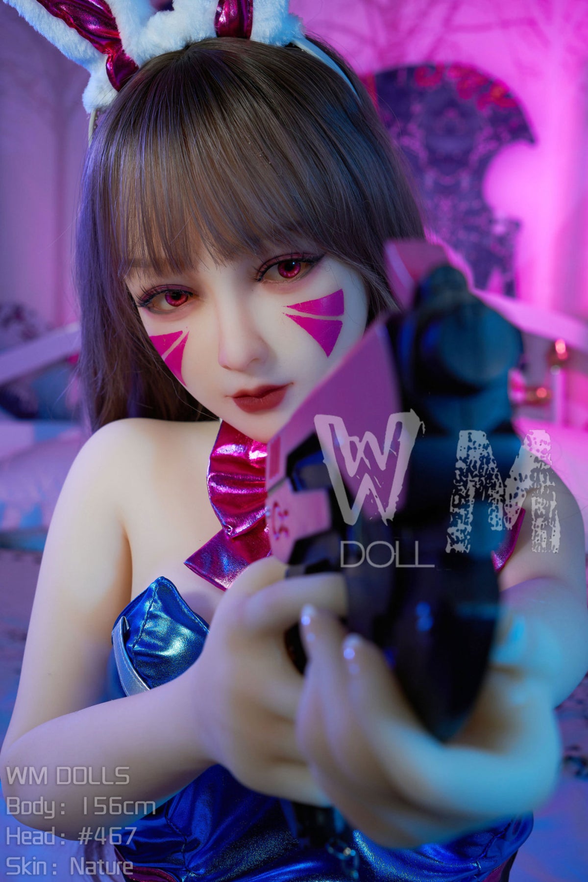 D.Va Sex Doll (WM-Doll 156 cm C-Cup #467 TPE)