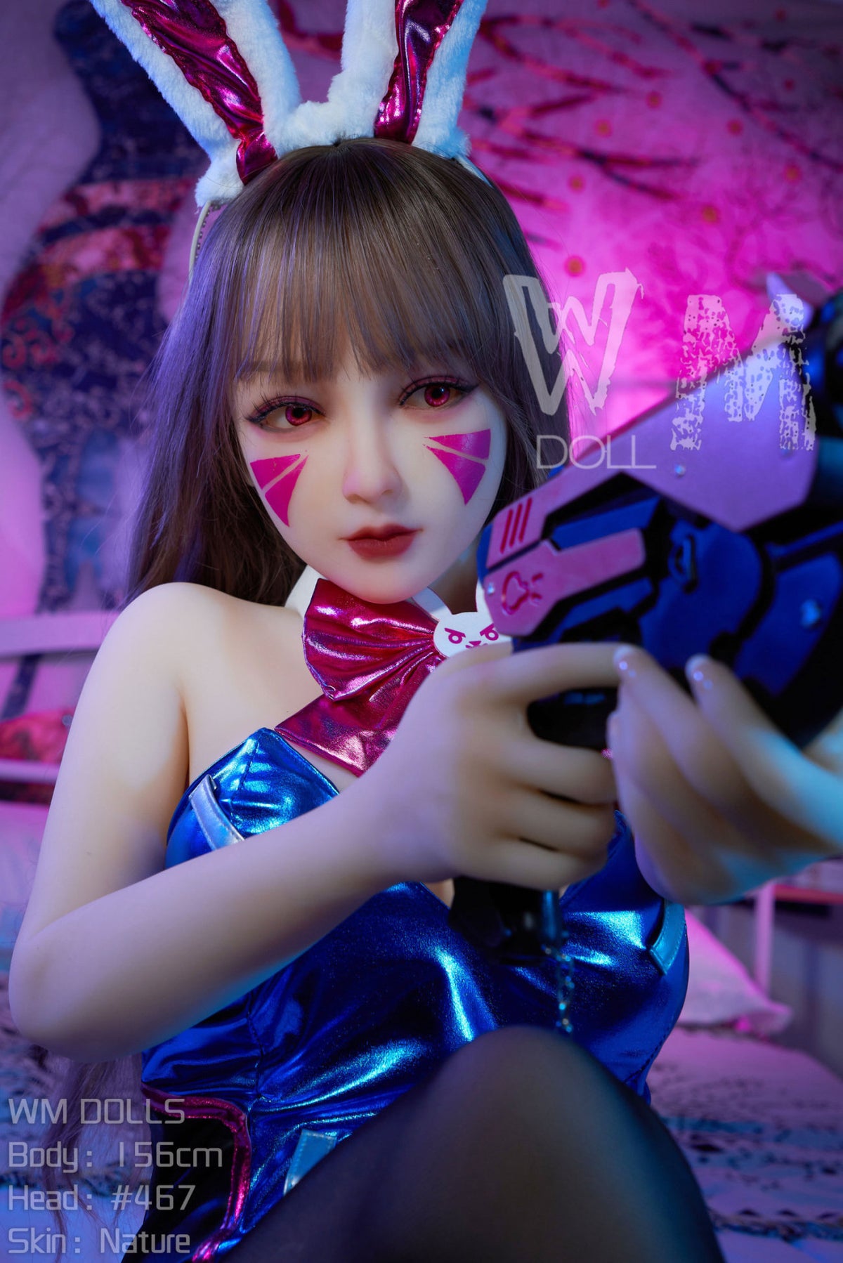 D.Va Sex Doll (WM-Doll 156 cm C-Cup #467 TPE)