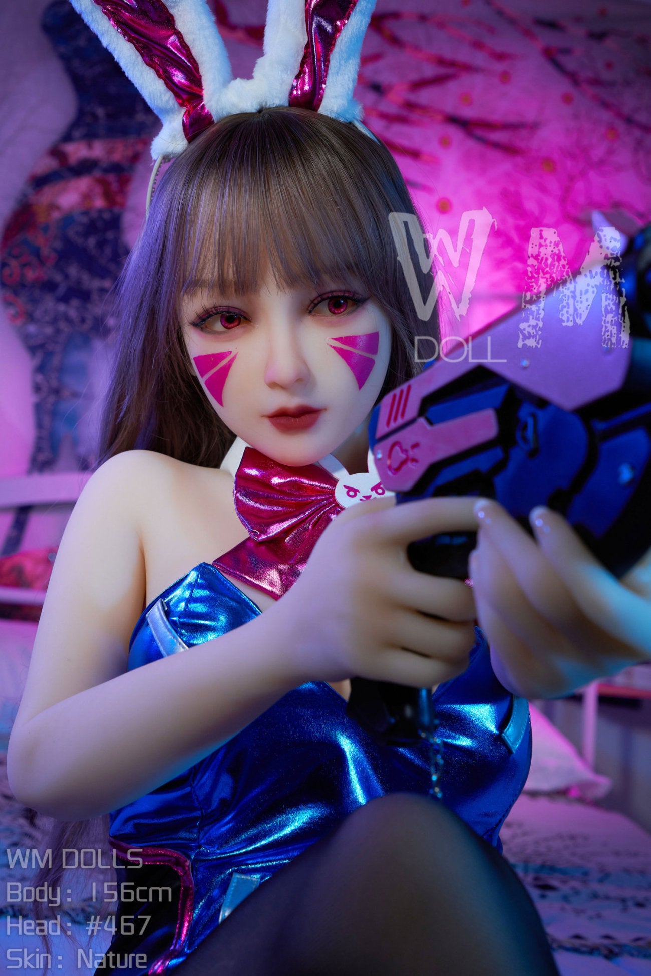D.Va Sex Doll (WM-Doll 156 cm C-Cup #467 TPE)