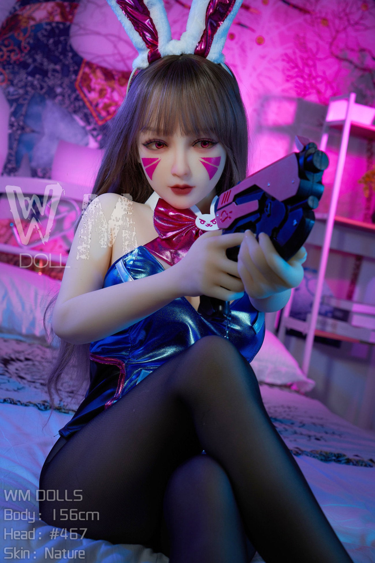 D.Va Sex Doll (WM-Doll 156 cm C-Cup #467 TPE)