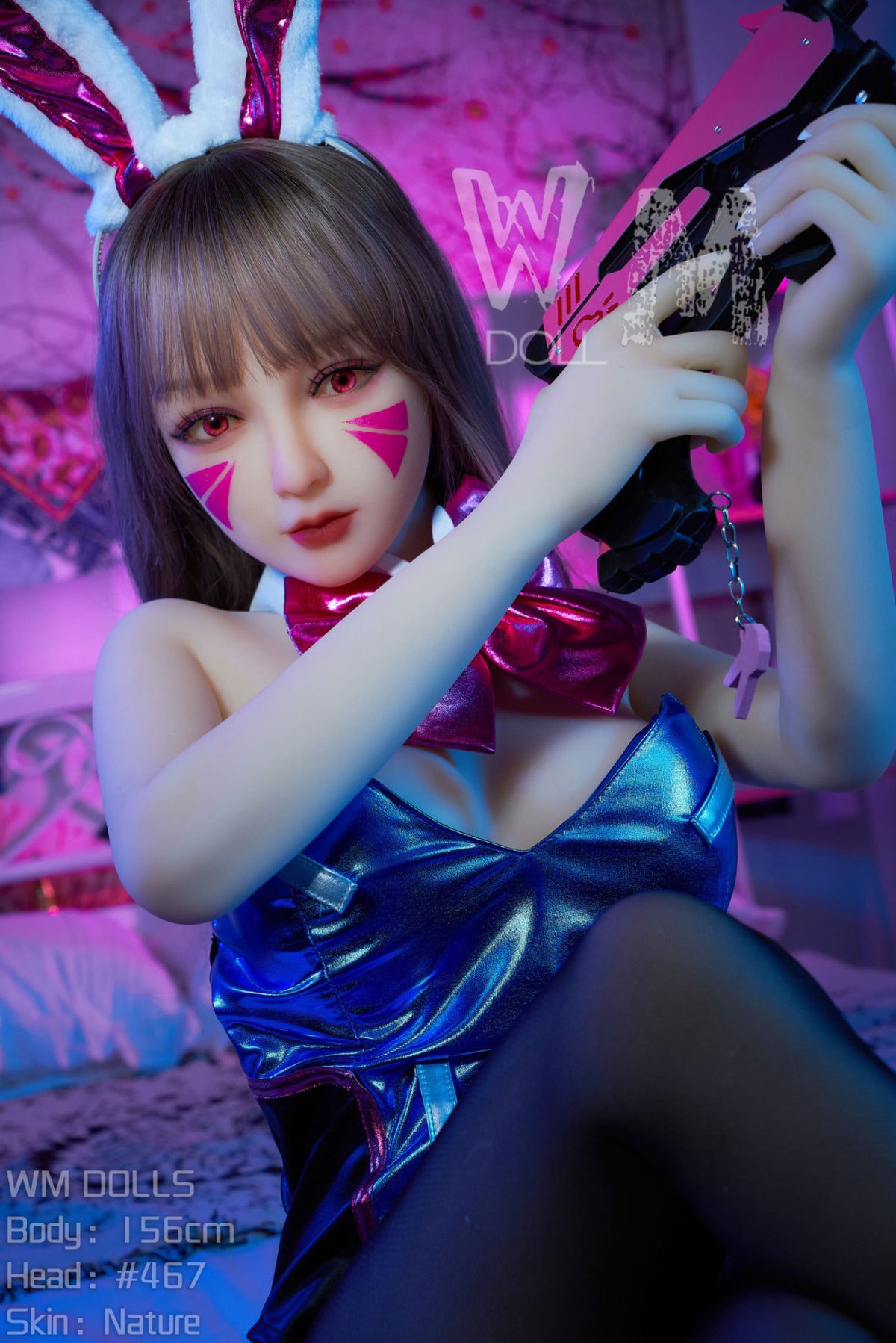 D.Va Sex Doll (WM-Doll 156 cm C-Cup #467 TPE)