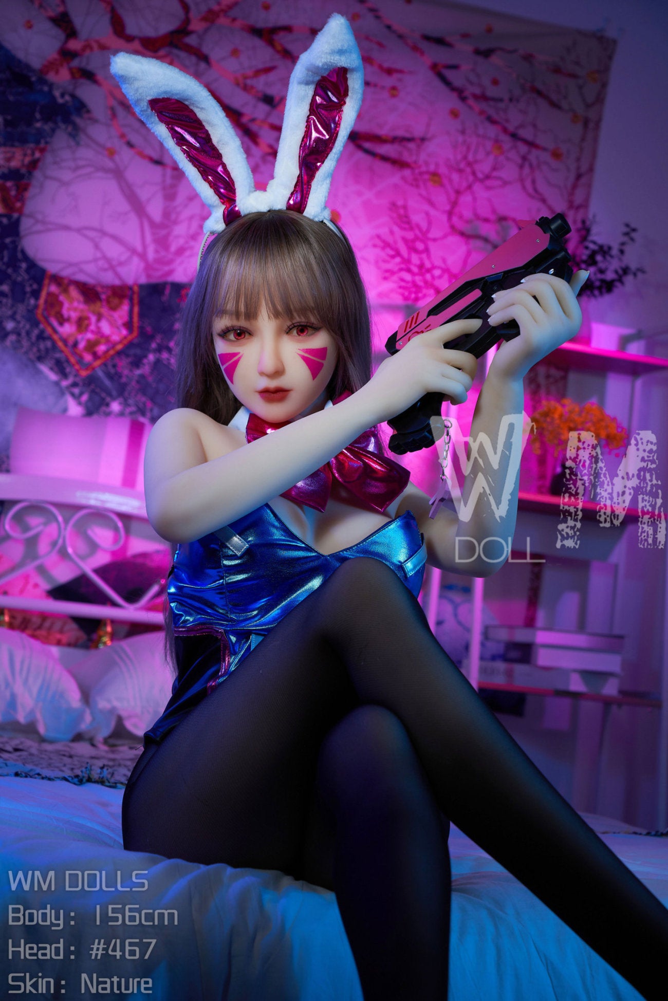 D.Va Sex Doll (WM-Doll 156 cm C-Cup #467 TPE)
