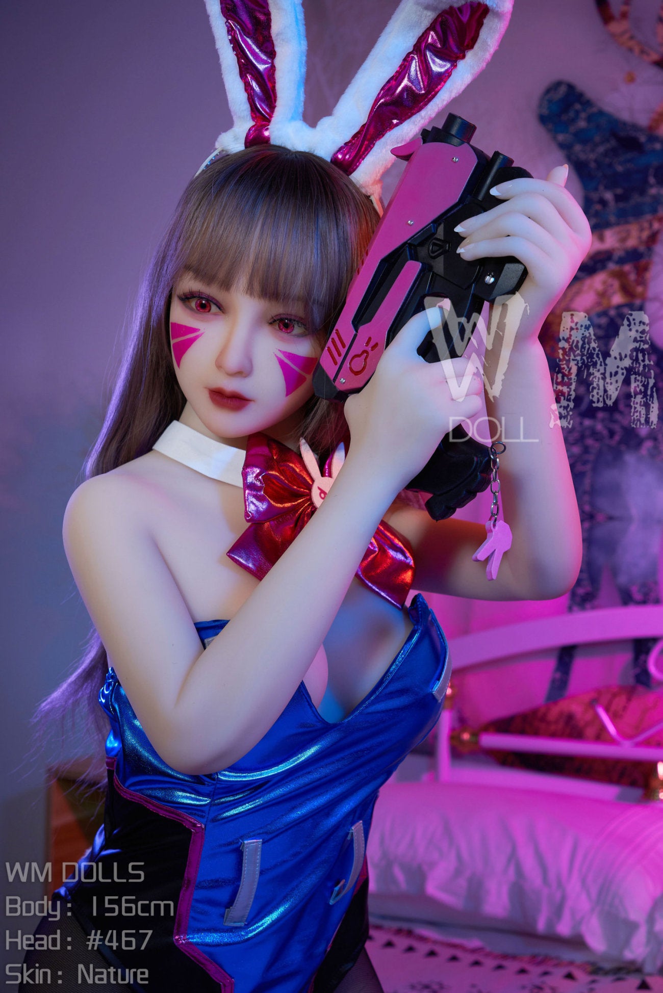D.Va Sex Doll (WM-Doll 156 cm C-Cup #467 TPE)
