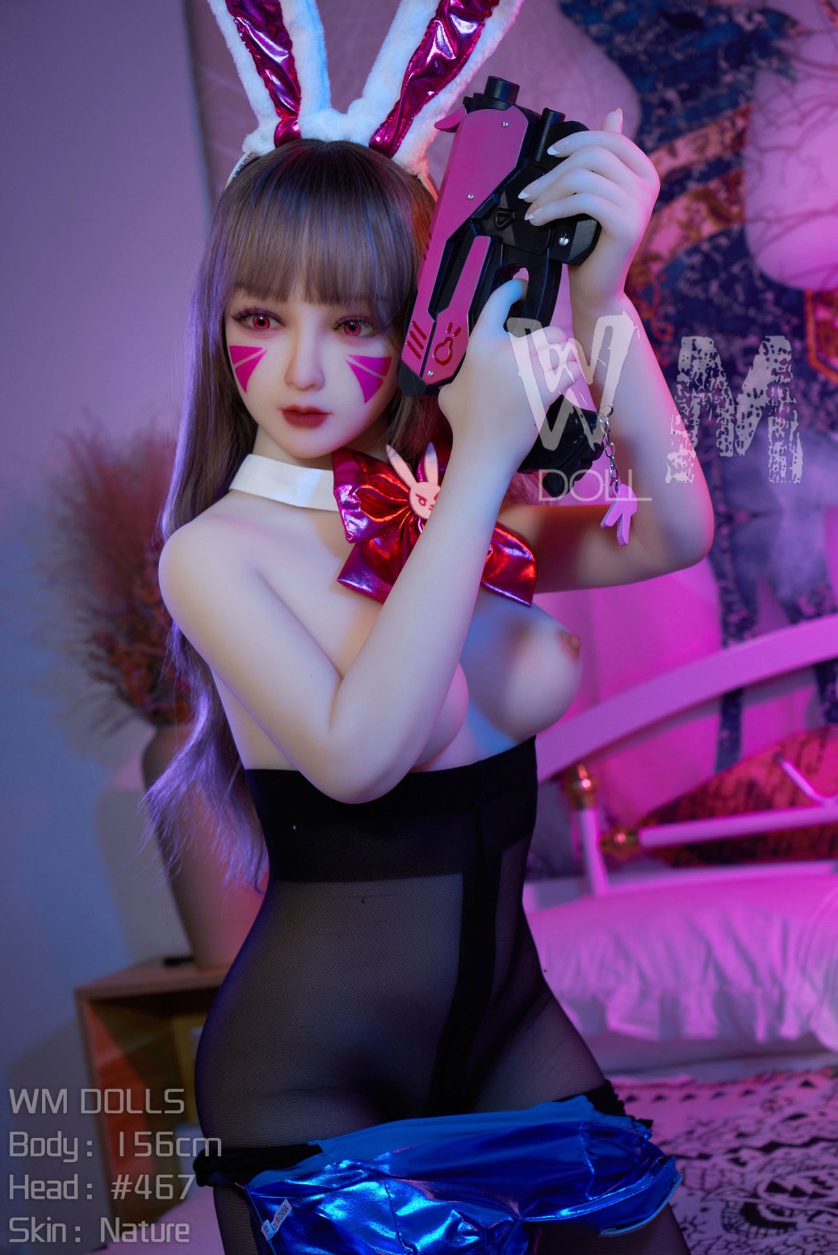 D.Va Sex Doll (WM-Doll 156 cm C-Cup #467 TPE)