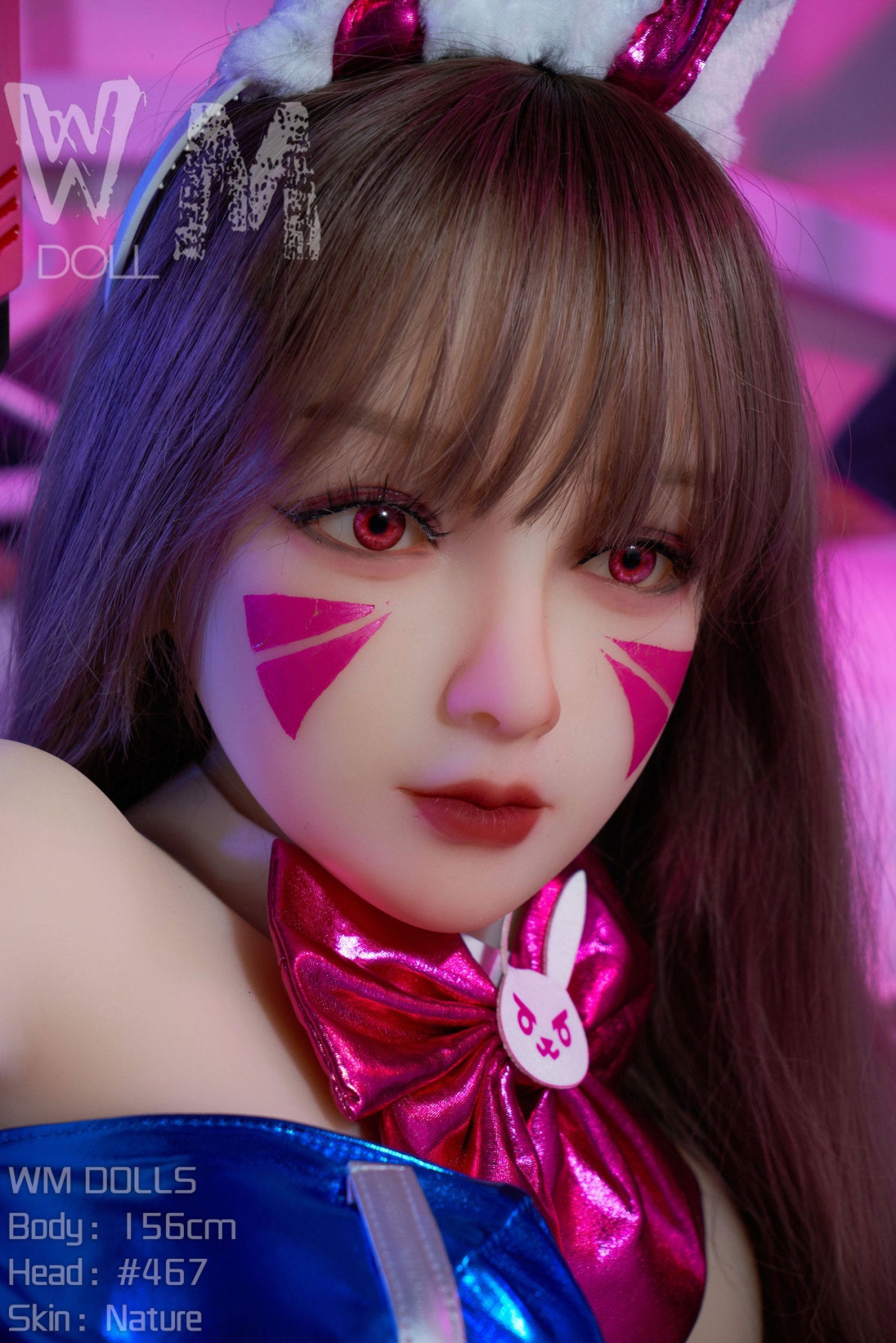 D.Va Sex Doll (WM-Doll 156 cm C-Cup #467 TPE)