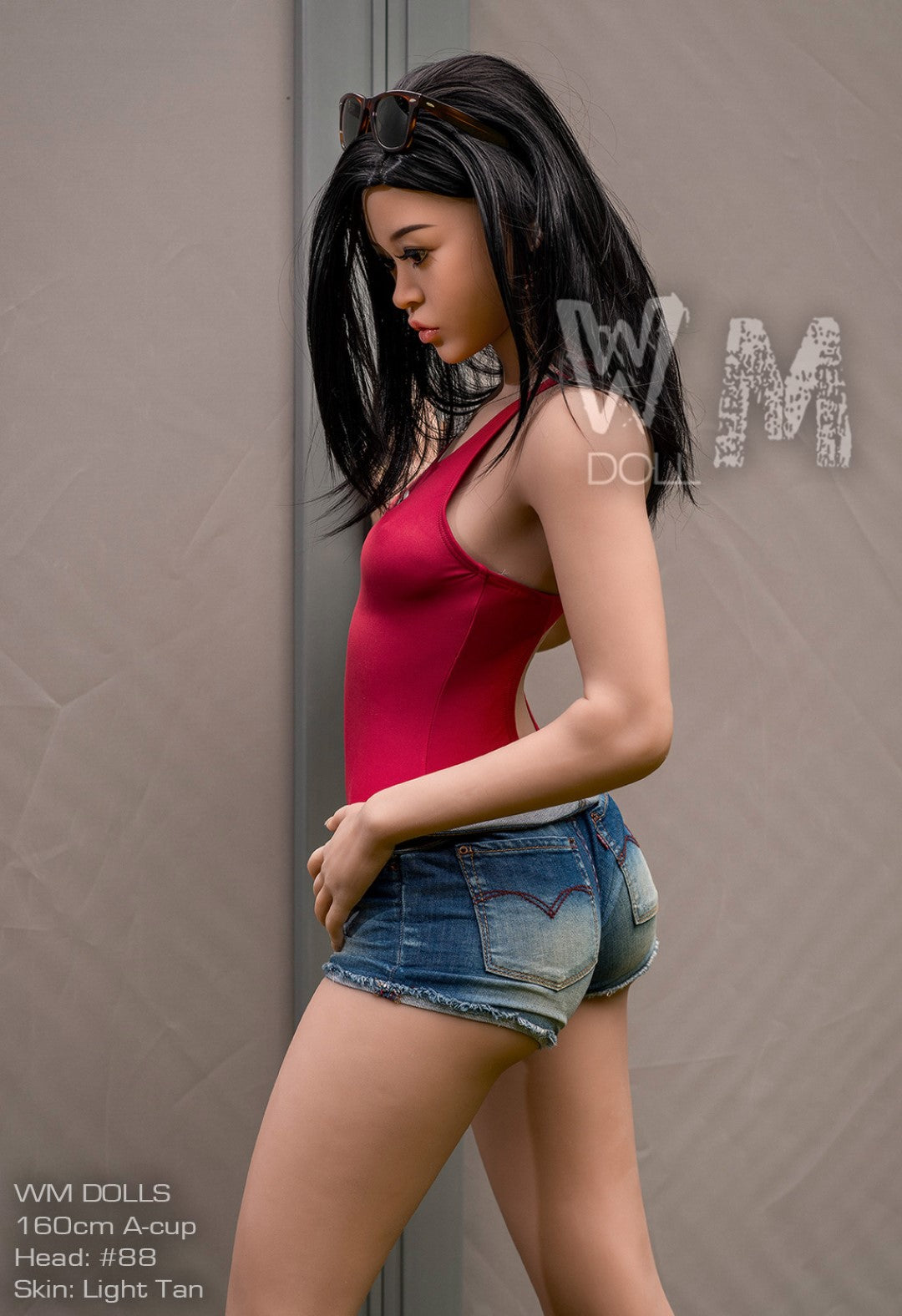 Seksa lelle Kiara (WM-Doll 160 cm A-kauss #88 TPE)