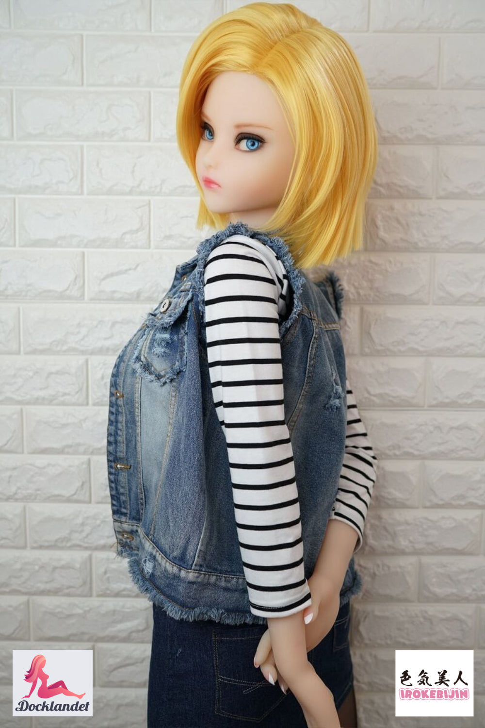 Lazuli Android 18 Sex Doll (Irokebijin 140 cm E-Cup TPE/silikona)