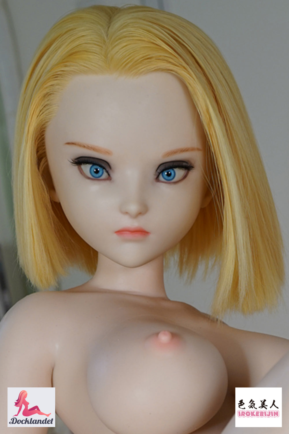 Lazuli Android 18 Sex Doll (Irokebijin 140 cm E-Cup TPE/silikona)