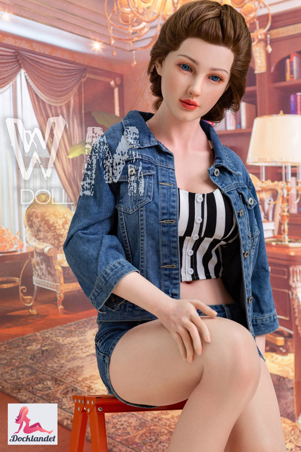 Seksa lelle Kimberlija (WM-Doll 164 cm D-Cup silikona Nr. 18)