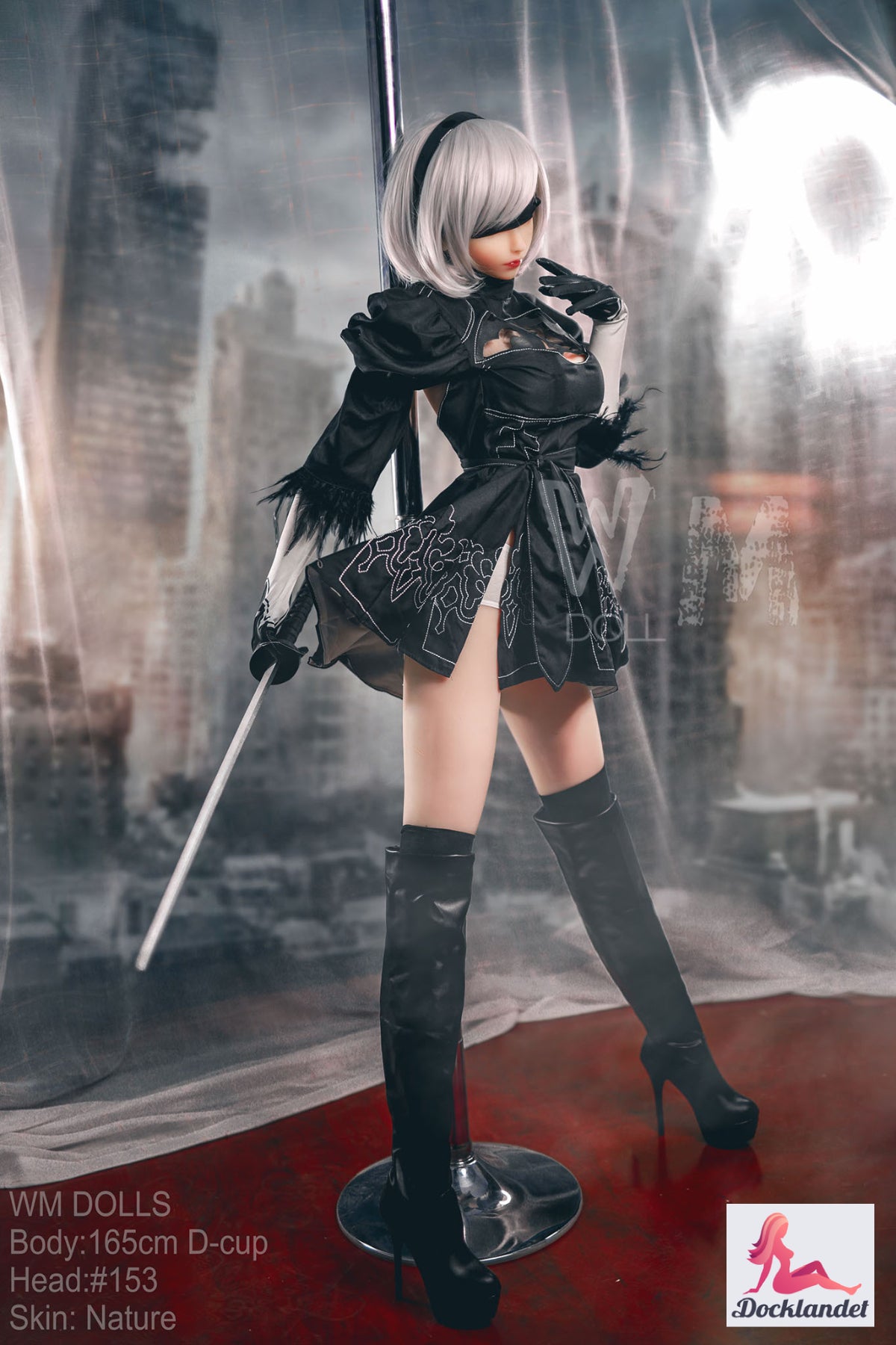 Seksa lelle Jorha 2B (WM-Doll 165 cm D-Cup #153 TPE)