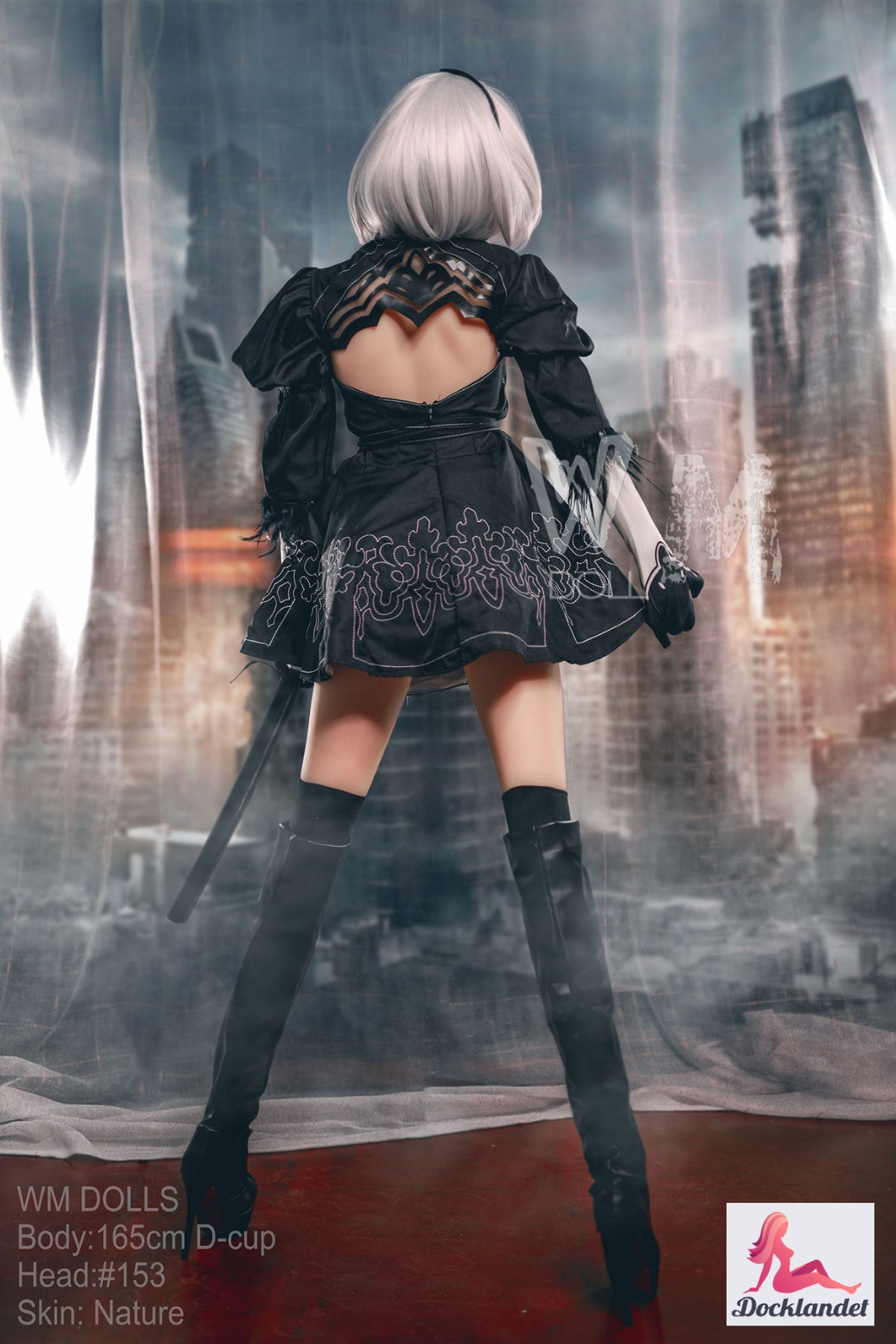 Seksa lelle Jorha 2B (WM-Doll 165 cm D-Cup #153 TPE)