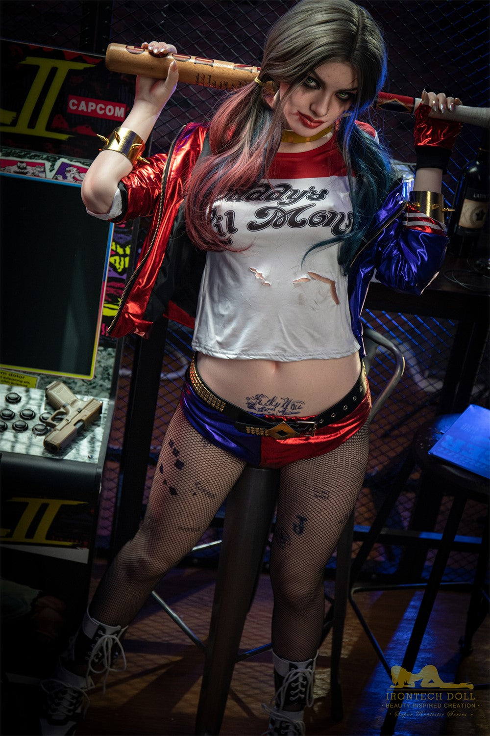 Harley Sex Doll (Irontech Doll 166 cm B-Cup S27 silikona)