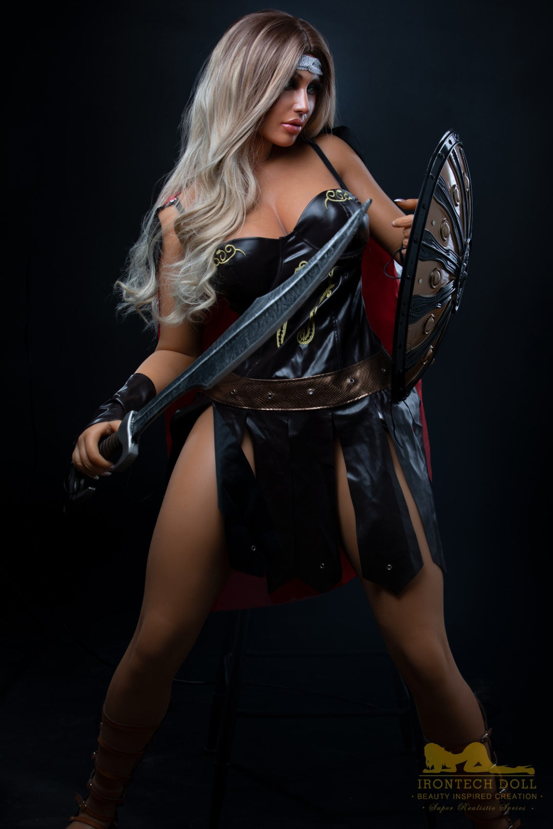 Seksa lelle Hedy Warrior (Irontech Doll 164 cm E-cup S26 silikona)