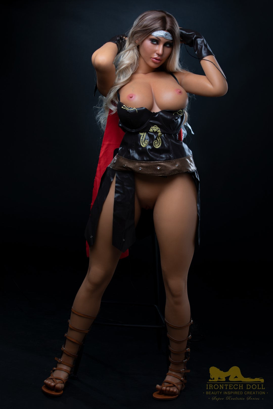 Seksa lelle Hedy Warrior (Irontech Doll 164 cm E-cup S26 silikona)
