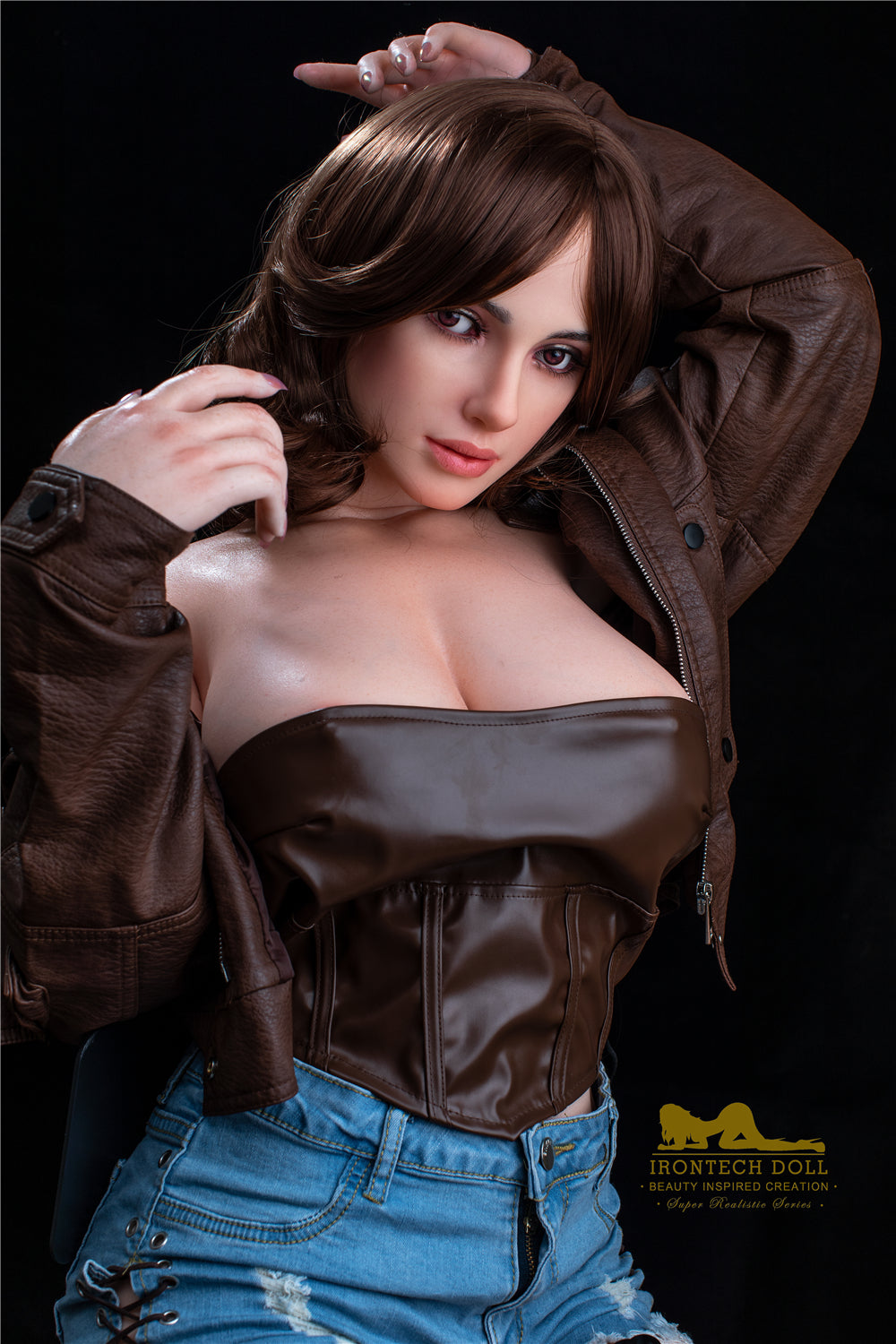 Roxy seksa lelle (Irontech Doll 165 cm F-Cup S17 silikona)