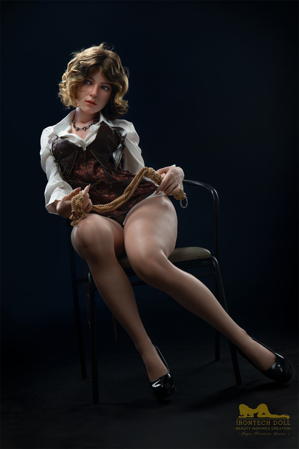 Sandija seksa lelle (Irontech Doll 153 cm E-Kupa S29 silikons)