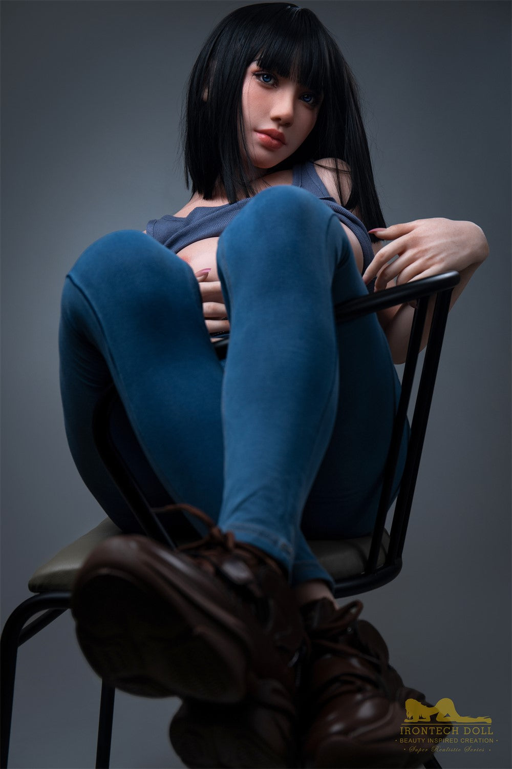 Rita seksa lelle (Irontech Doll 153 cm E-Kupa S30 silikons)