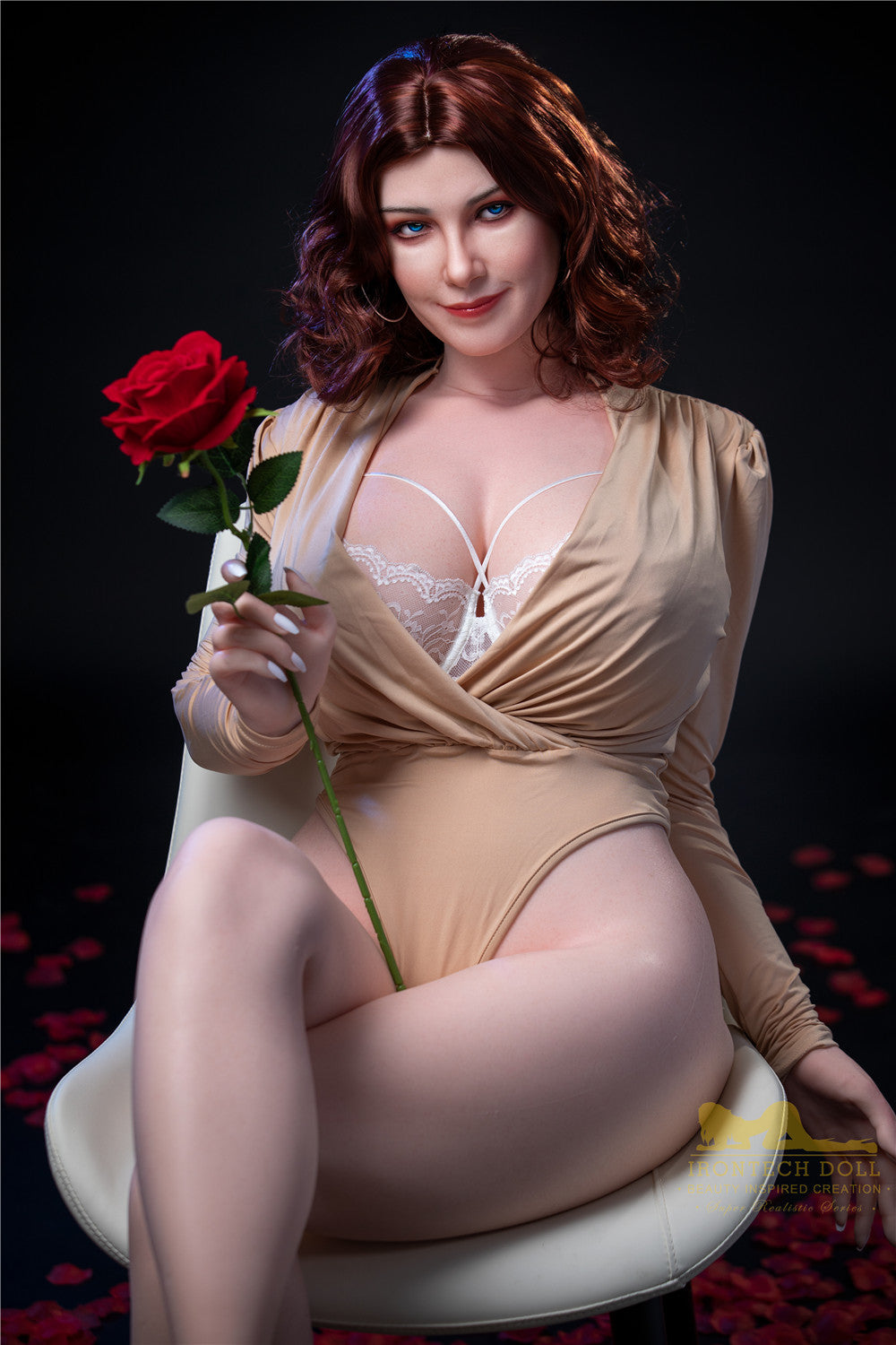 Karmela seksa lelle (Irontech Doll 160 cm H-kauss S12 silikons)