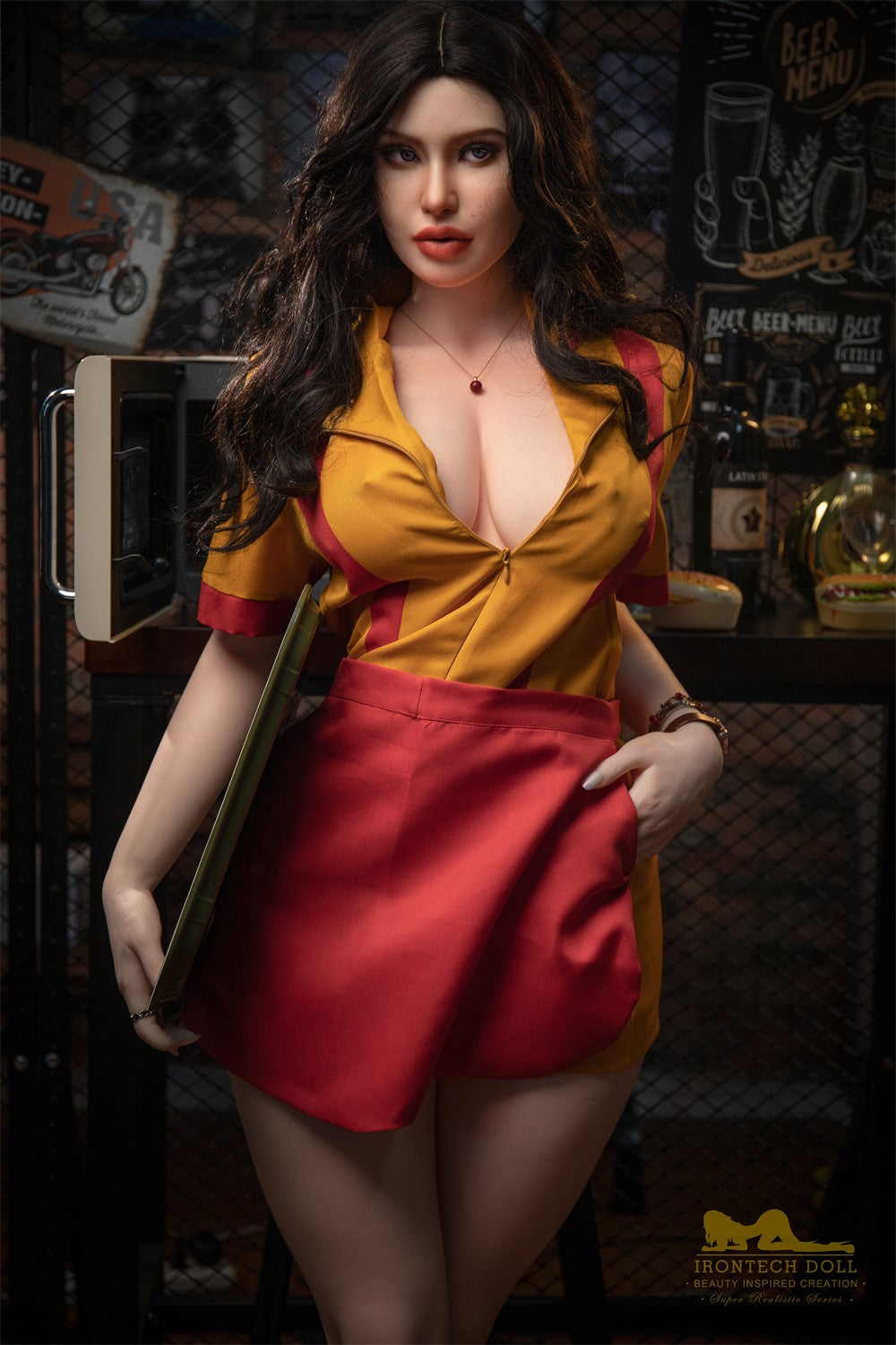 Džekija seksa lelle (Irontech Doll 164 cm E-cup S19 silikona)