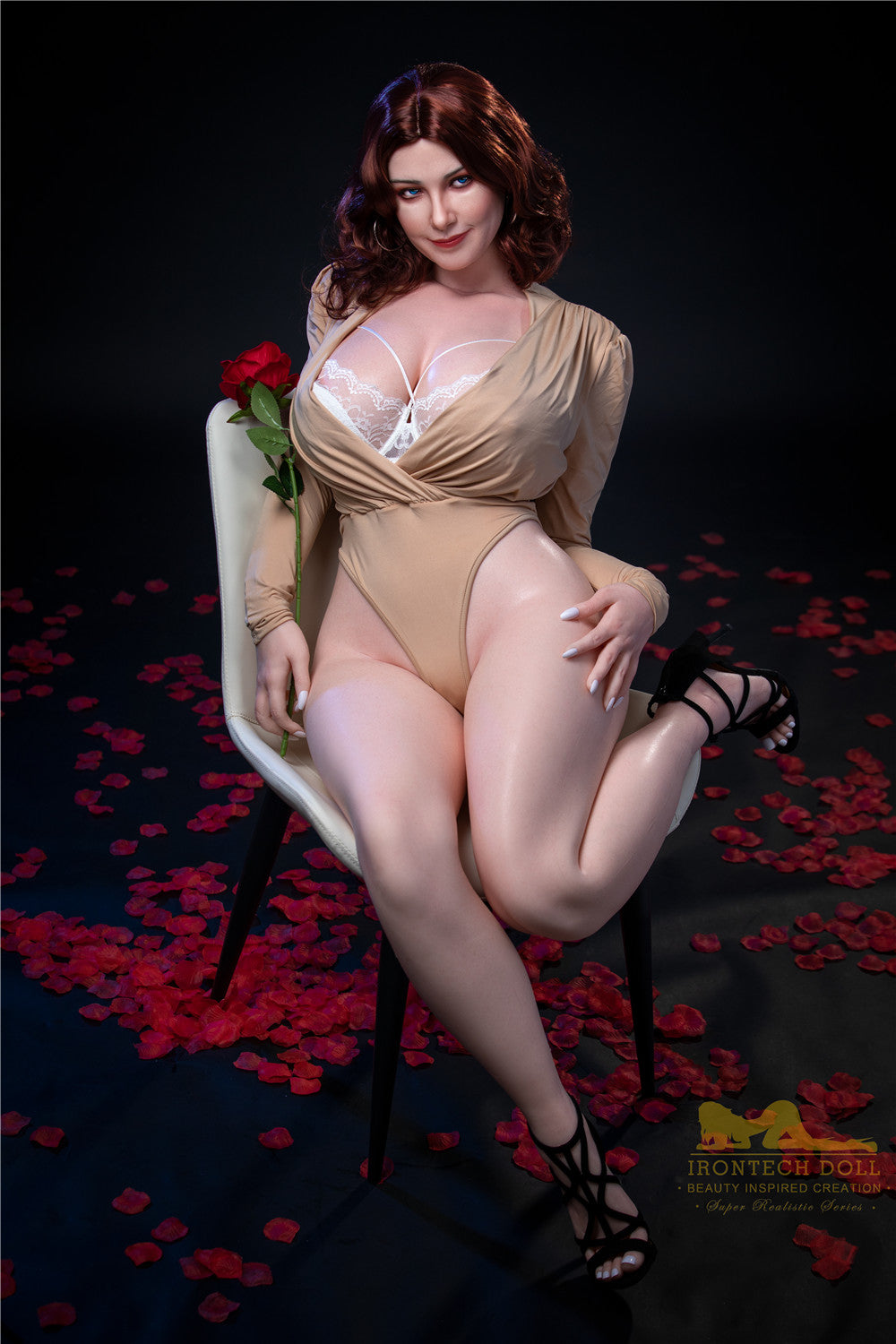 Karmela seksa lelle (Irontech Doll 160 cm H-kauss S12 silikons)